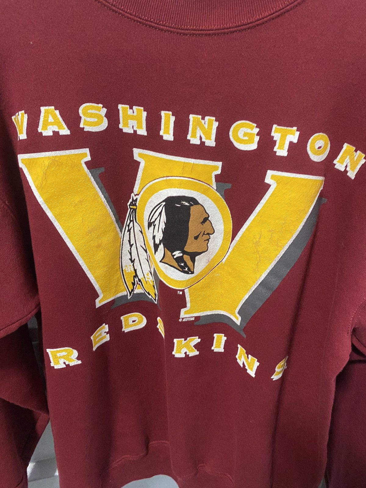 NFL × Vintage 1990’s Redskins Sweatshirt Size US L / EU 52-54 / 3 - 2 Thumbnail