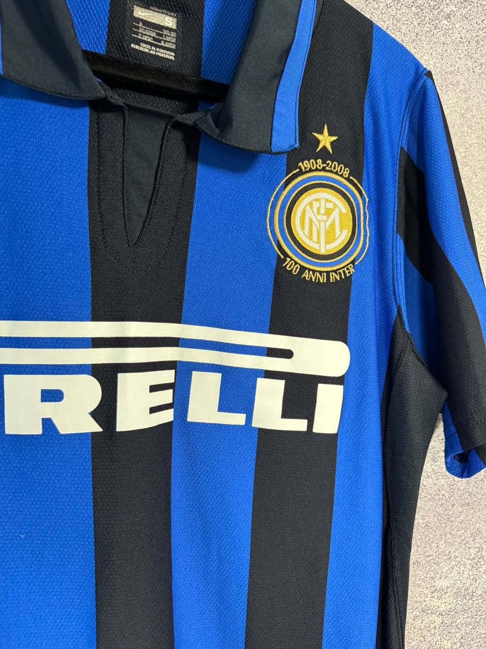 Nike × Vintage Vintage Inter Milan 2007/08 Nike Soccer Jersey Small Size US S / EU 44-46 / 1 - 8 Thumbnail