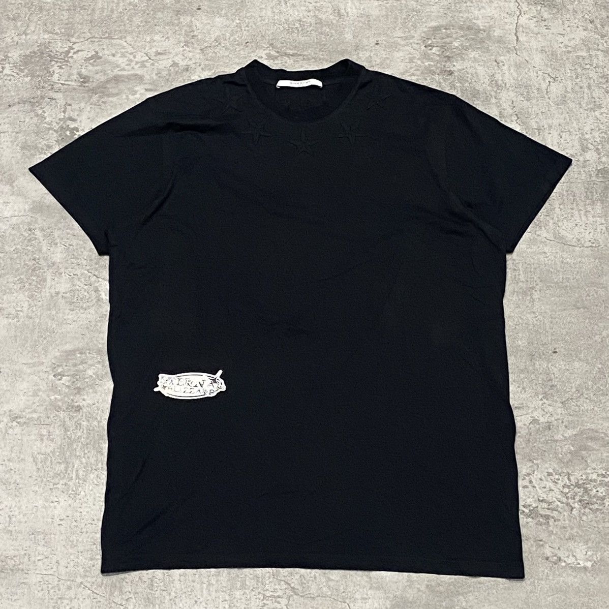Givenchy Givenchy Stars Black Tshirt Size US S / EU 44-46 / 1 - 1 Thumbnail