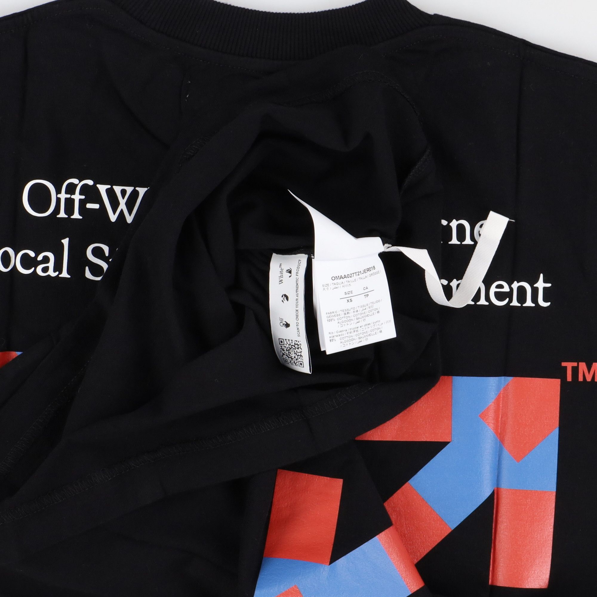 Off-White Black Melbourne Exclusive Arrows T-Shirt Size US XS / EU 42 / 0 - 4 Thumbnail