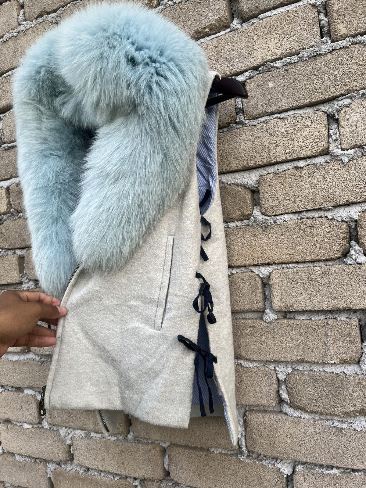 Lanvin Lanvin La Collection Faux Fur Collar Jacket Size XS / US 0-2 / IT 36-38 - 11 Thumbnail