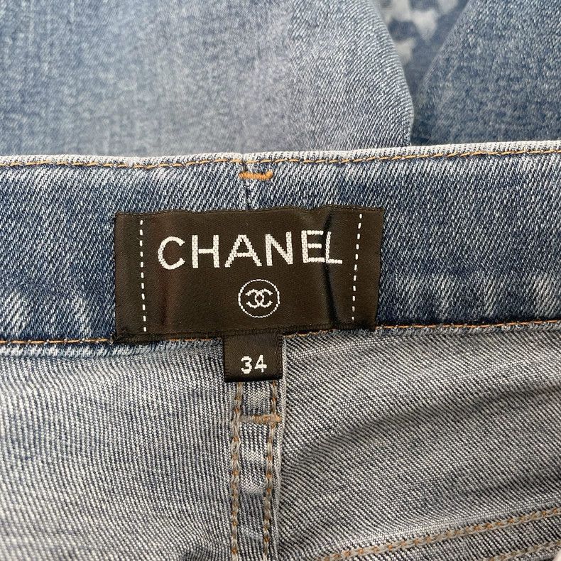 Chanel Chanel Blue jeans 2504-Nextarrow Size 42" / US 20 - 6 Thumbnail