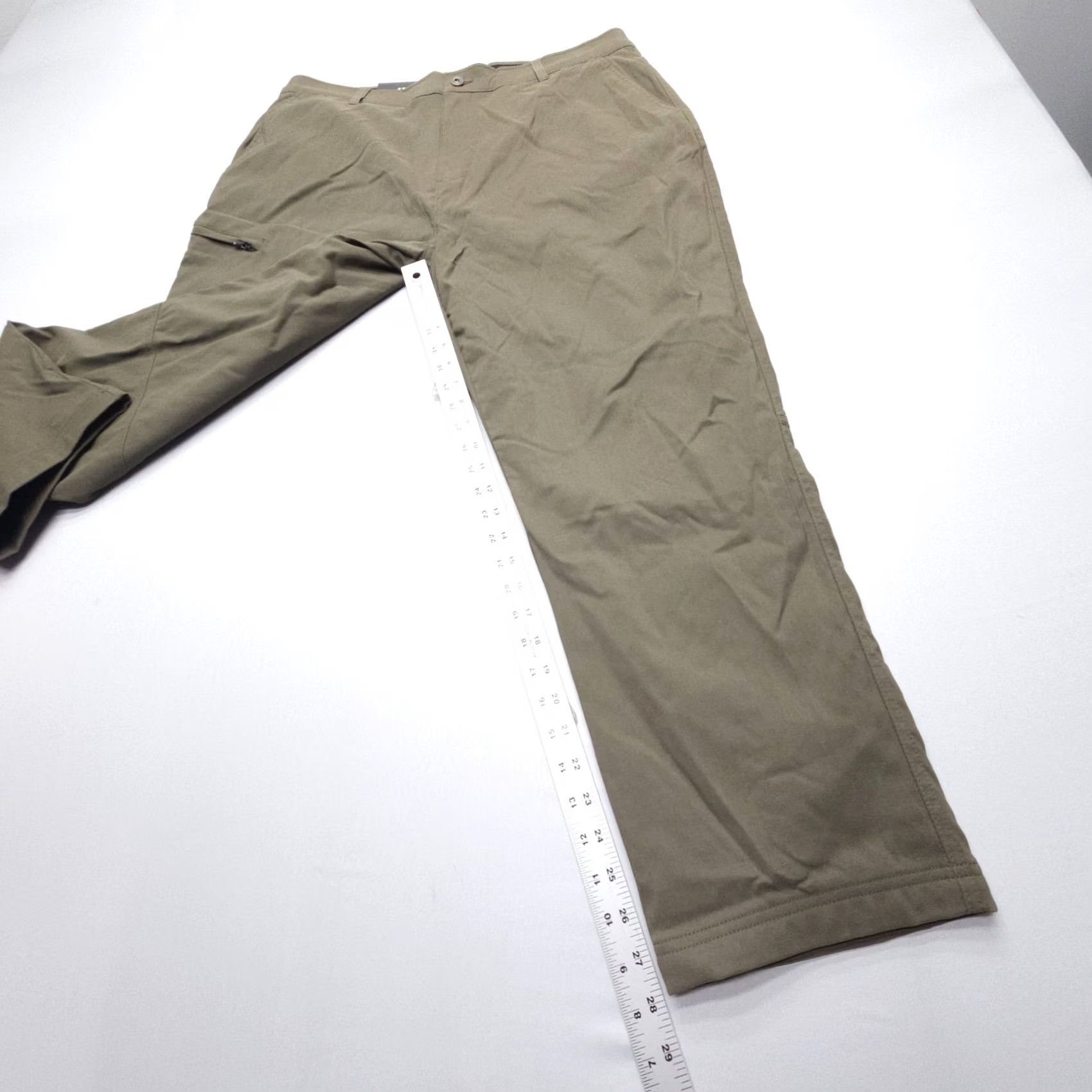 Vintage Gerry Thermal Fleece Lined Hiking Tech Pants Mens 40 x 30 Green NWT Camping Cargo Pants Mens Green Thermal Lined Hiking Tech Pants Nascent 40x30 Size US 40 / EU 56 - 4 Thumbnail