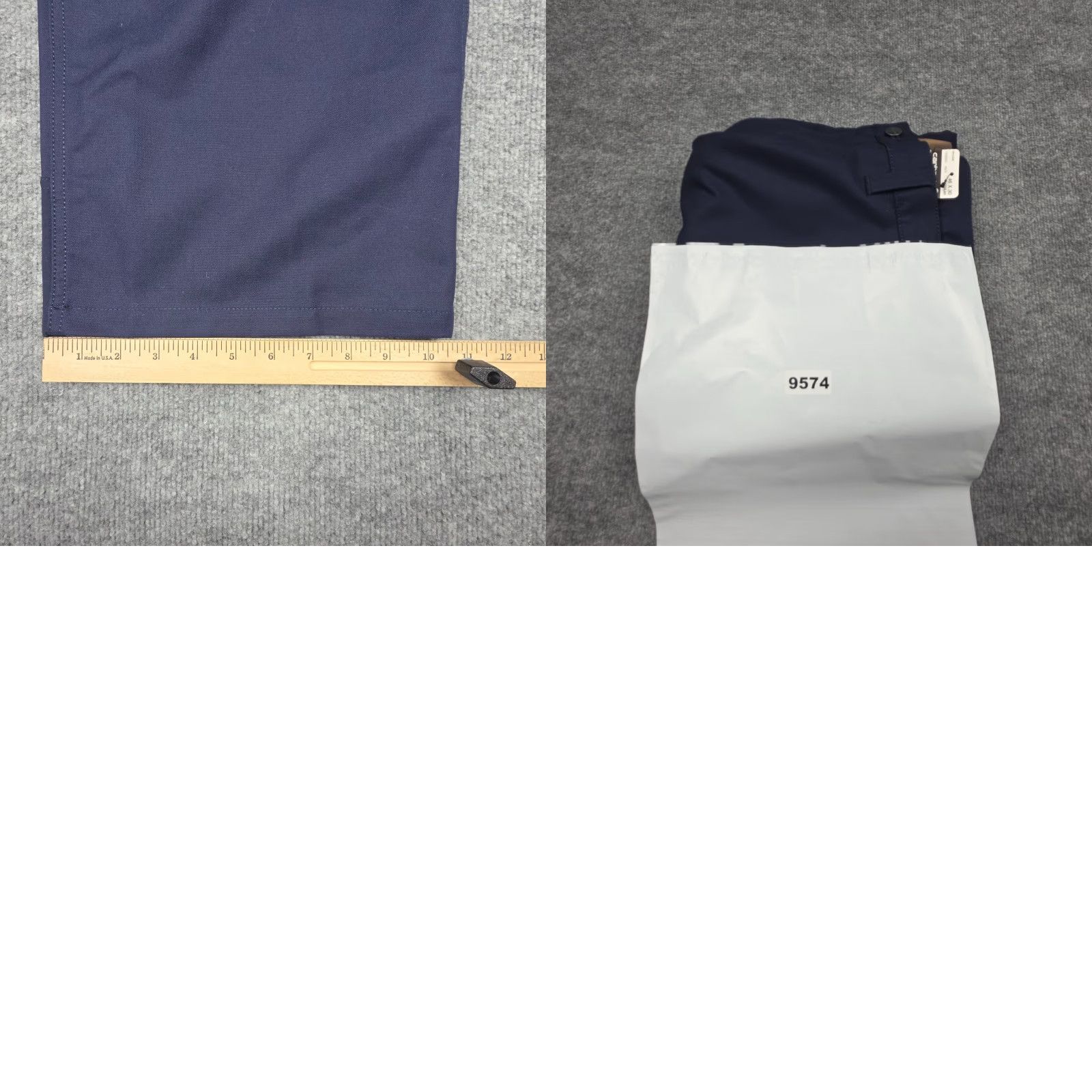 Carhartt Carhartt UAL Rugged Professional Cargo Pants 46x30 Navy Blue NWT Mens Straight Pants Size US 30 / EU 46 - 10 Thumbnail