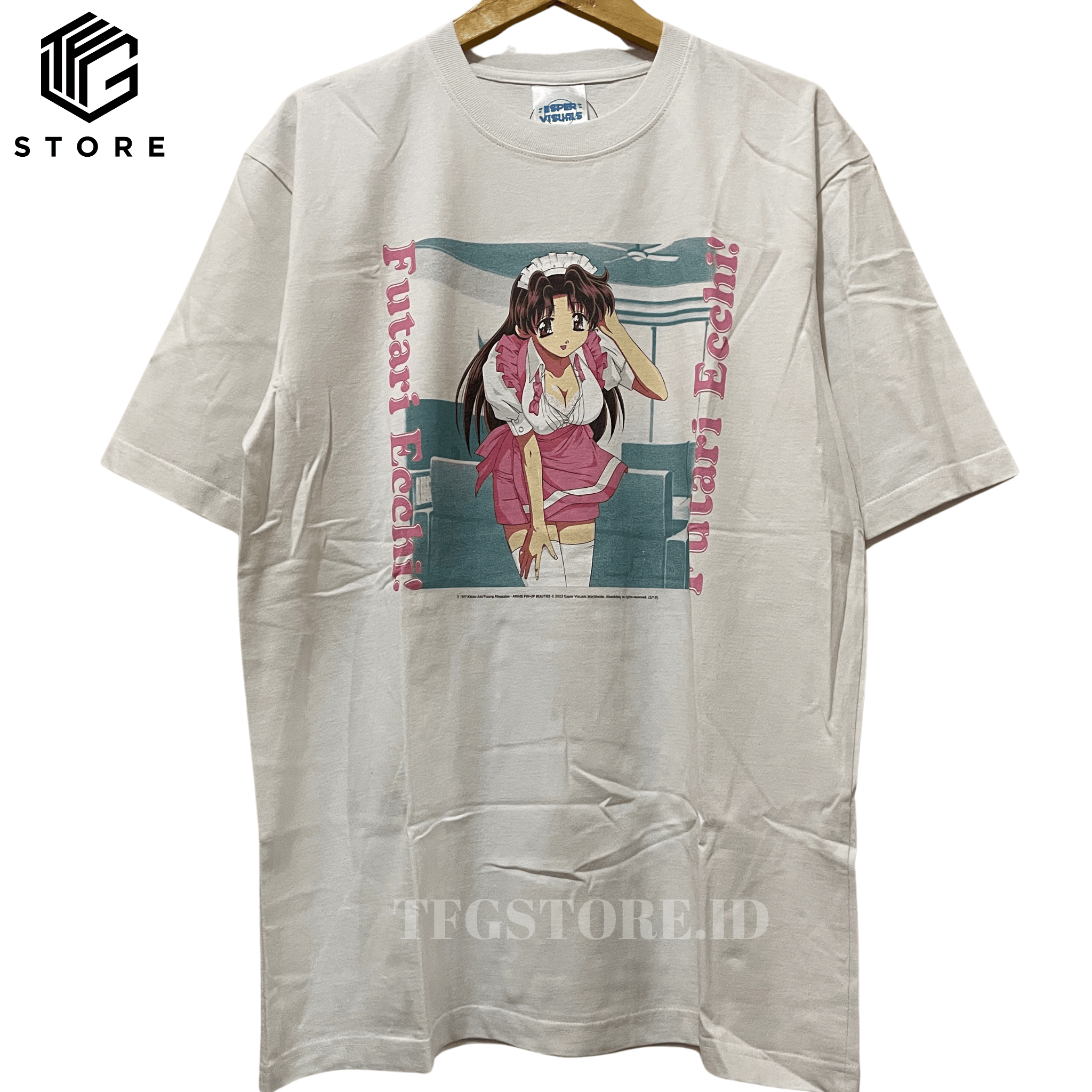 Japanese Brand Rare Futari Ecchi Erotic Japan Anime Tee Manga T shirt |  Grailed