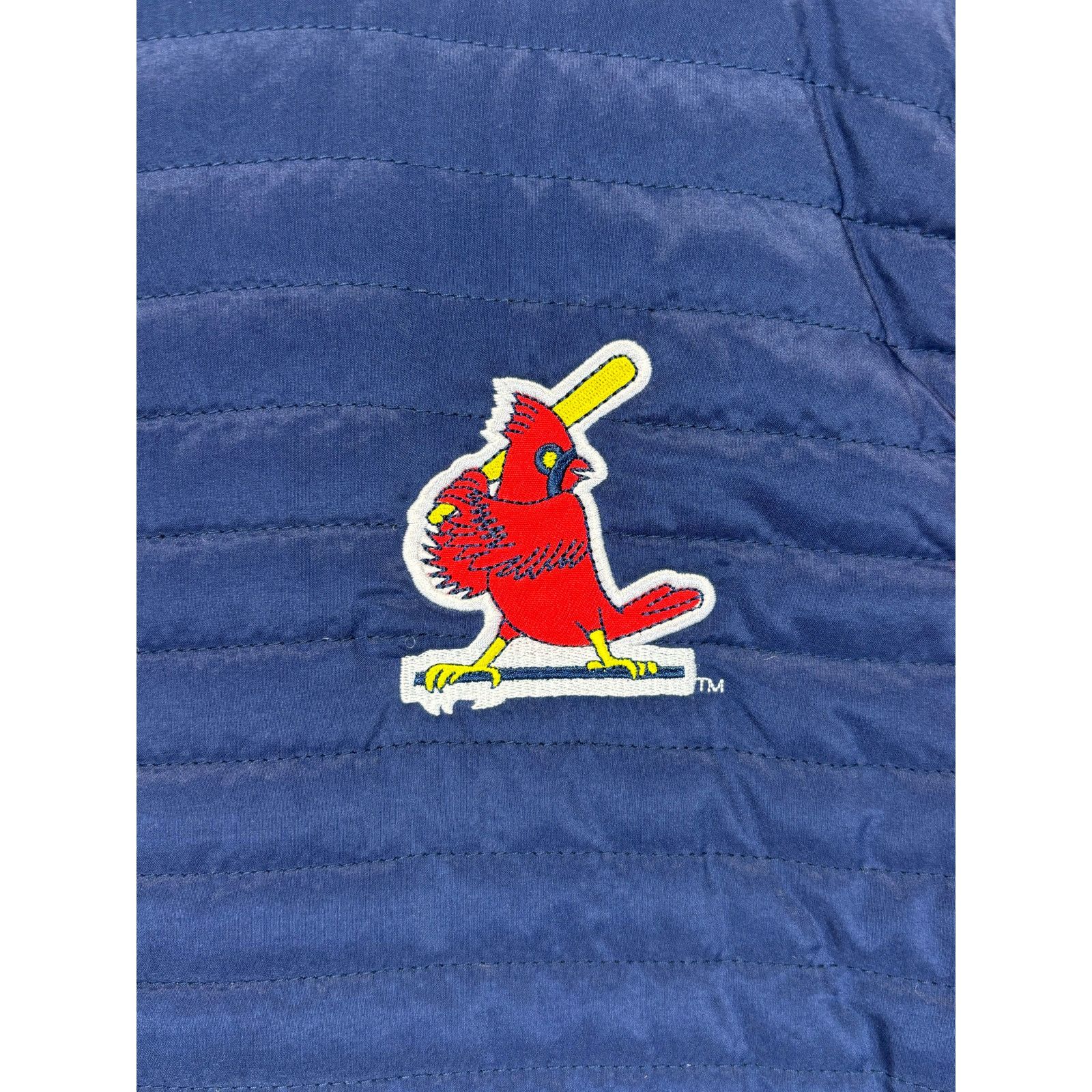 The Unbranded Brand St Louis Cardinals Puffer Vest Adult XL Quilted Full Zip MLB Size US XL / EU 56 / 4 - 6 Thumbnail