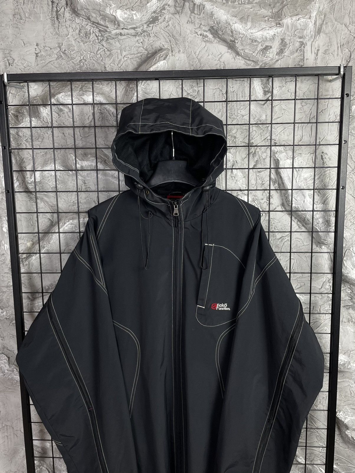 Ecko Unltd. Ecko Rare Vintage Y2K Big Logo Rap Jacket Multiple Zippers Size US XXL / EU 58 / 5 - 4 Thumbnail