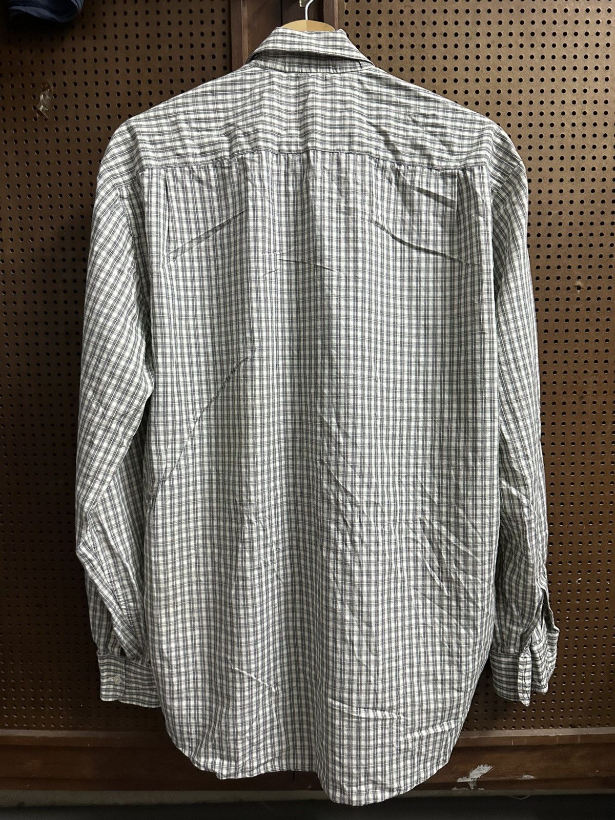 Givenchy 1990-Givenchy Gentleman 41-16 Made in Italy Button-Up Size US L / EU 52-54 / 3 - 2 Thumbnail