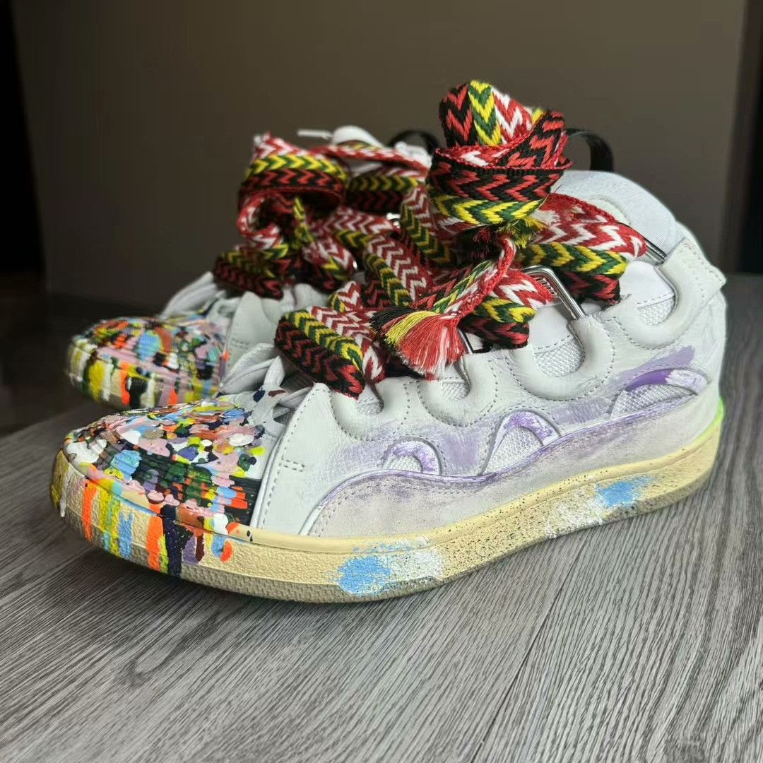 Lanvin Lanvin Multi Lowtop Sneakers 42 Men Size US 9 / EU 42 - 1 Thumbnail