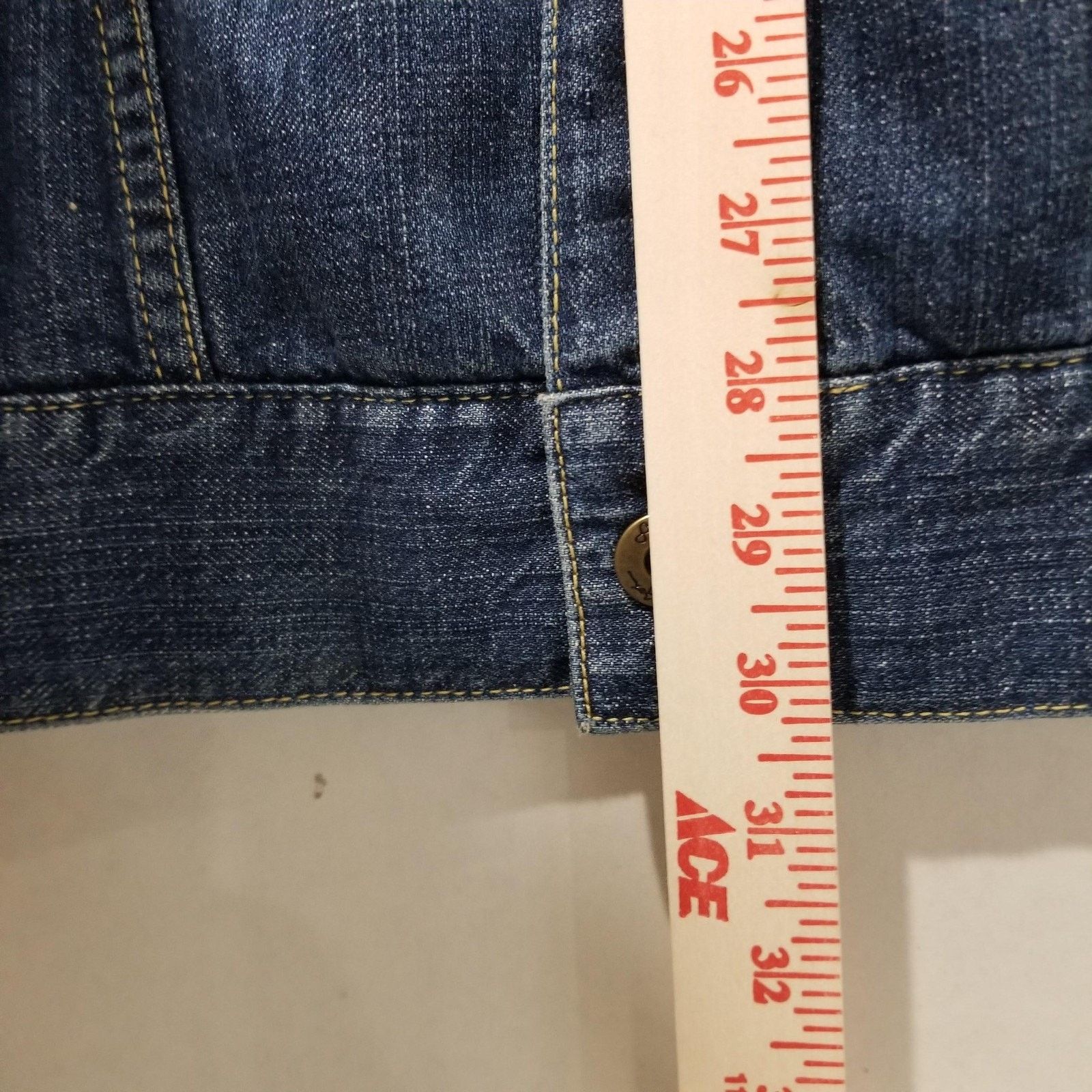 Sean John Sean John Jacket Mens Large Blue Denim Trucker Embroidered Size US L / EU 52-54 / 3 - 10 Thumbnail