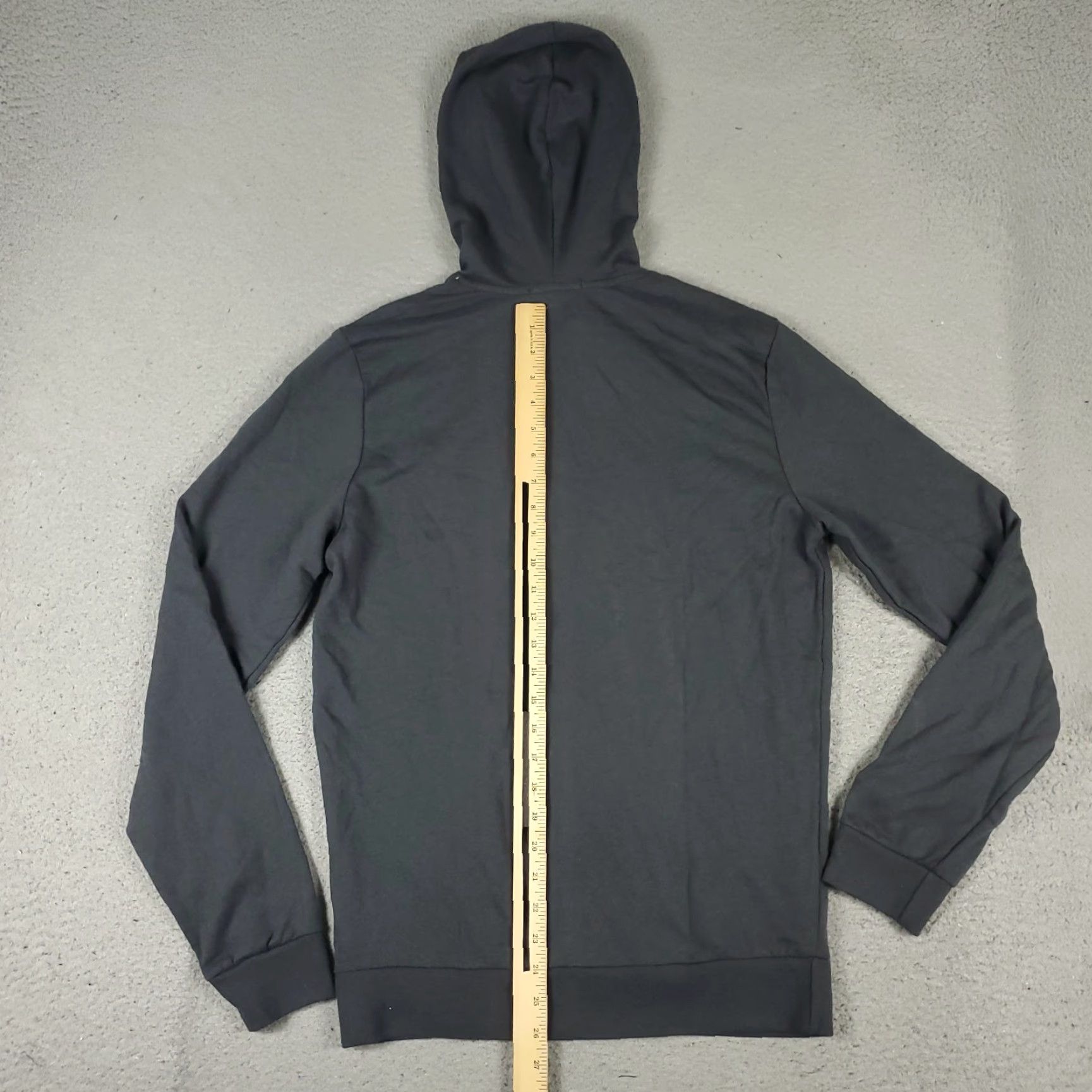 Marine Layer Marine Layer Hoodie Mens Small Gray Pullover Sweatshirt Logo Mock Neck Adjustable All Seasons Hooded Regular Fall Winter Sports Shirts Mens Size US S / EU 44-46 / 1 - 6 Thumbnail