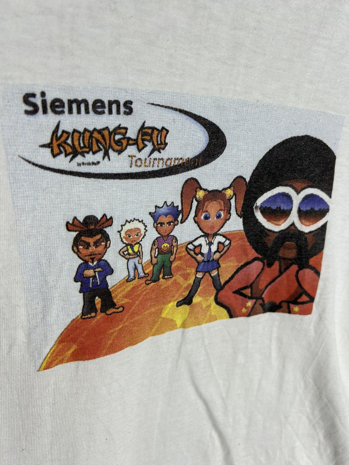 Vintage Rare Vintage Siemens kung fu tournament t shirt Size US XL / EU 56 / 4 - 4 Thumbnail