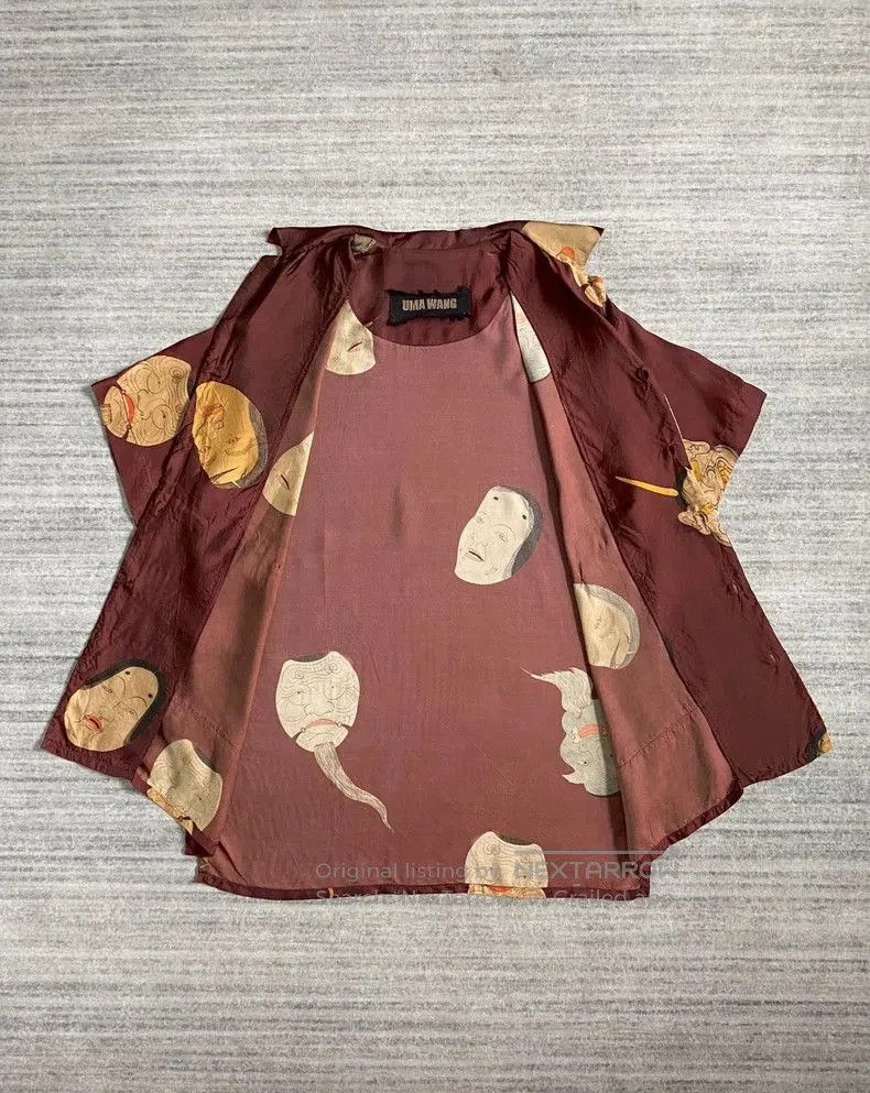 Uma Wang Uma Wang Silk Short Sleeve Shirt. Size US S / EU 44-46 / 1 - 3 Thumbnail