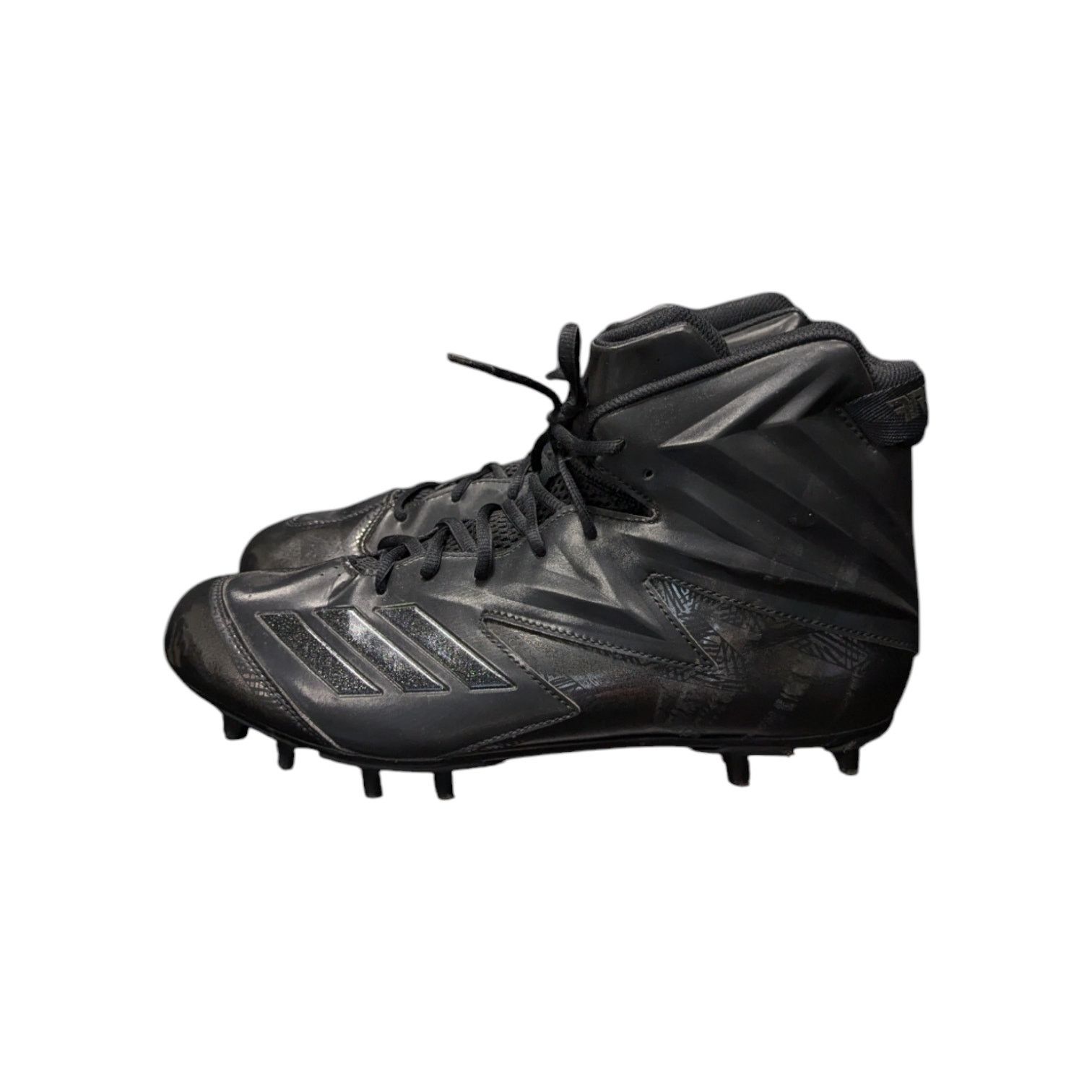 Adidas adidas Freak Carbon High Football Cleats Black Shoes Mens 13 Size US 13 / EU 46 - 3 Thumbnail