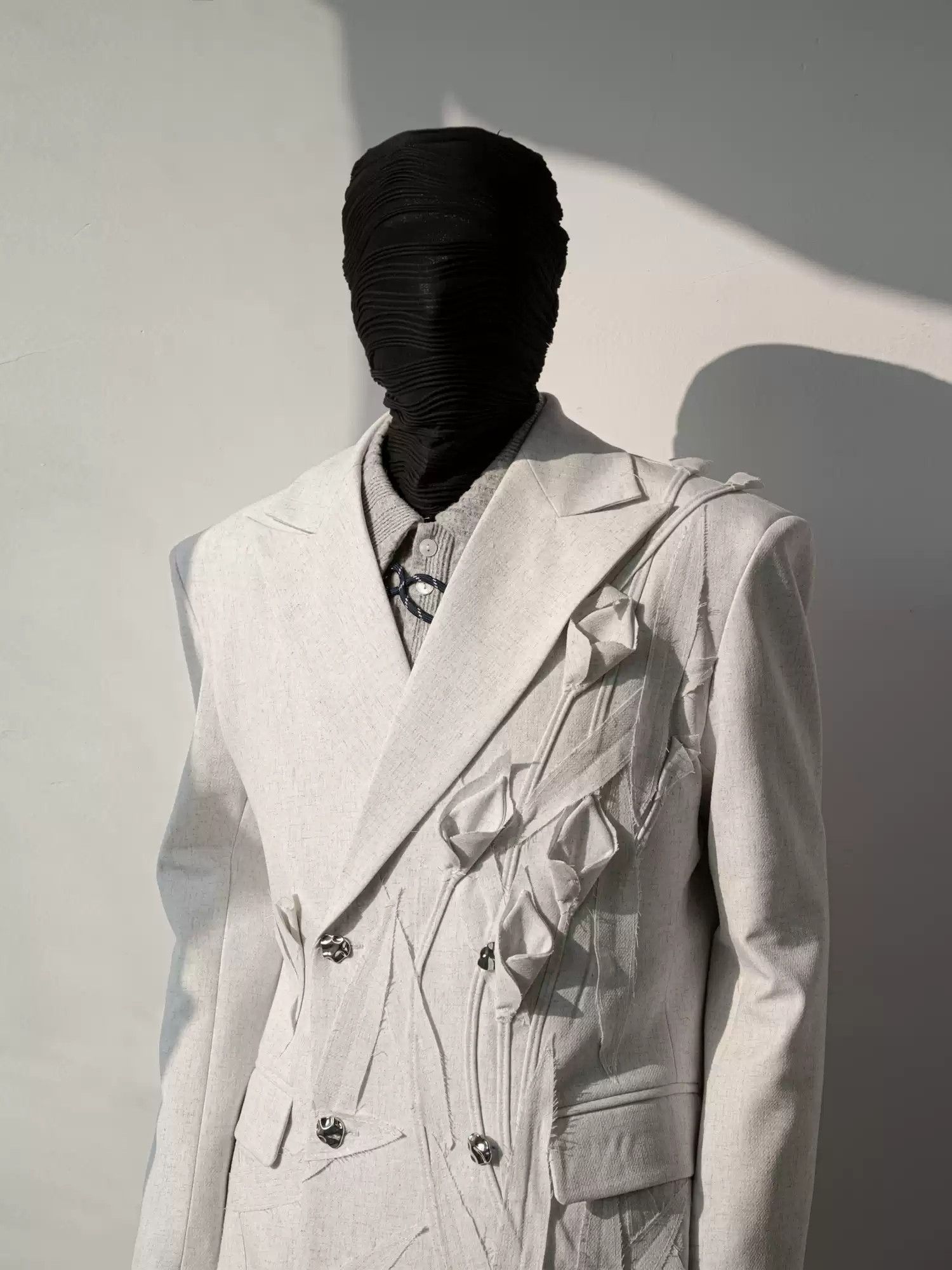 Other Iris Blossom Linen Suit Set Size 38S - 1 Thumbnail