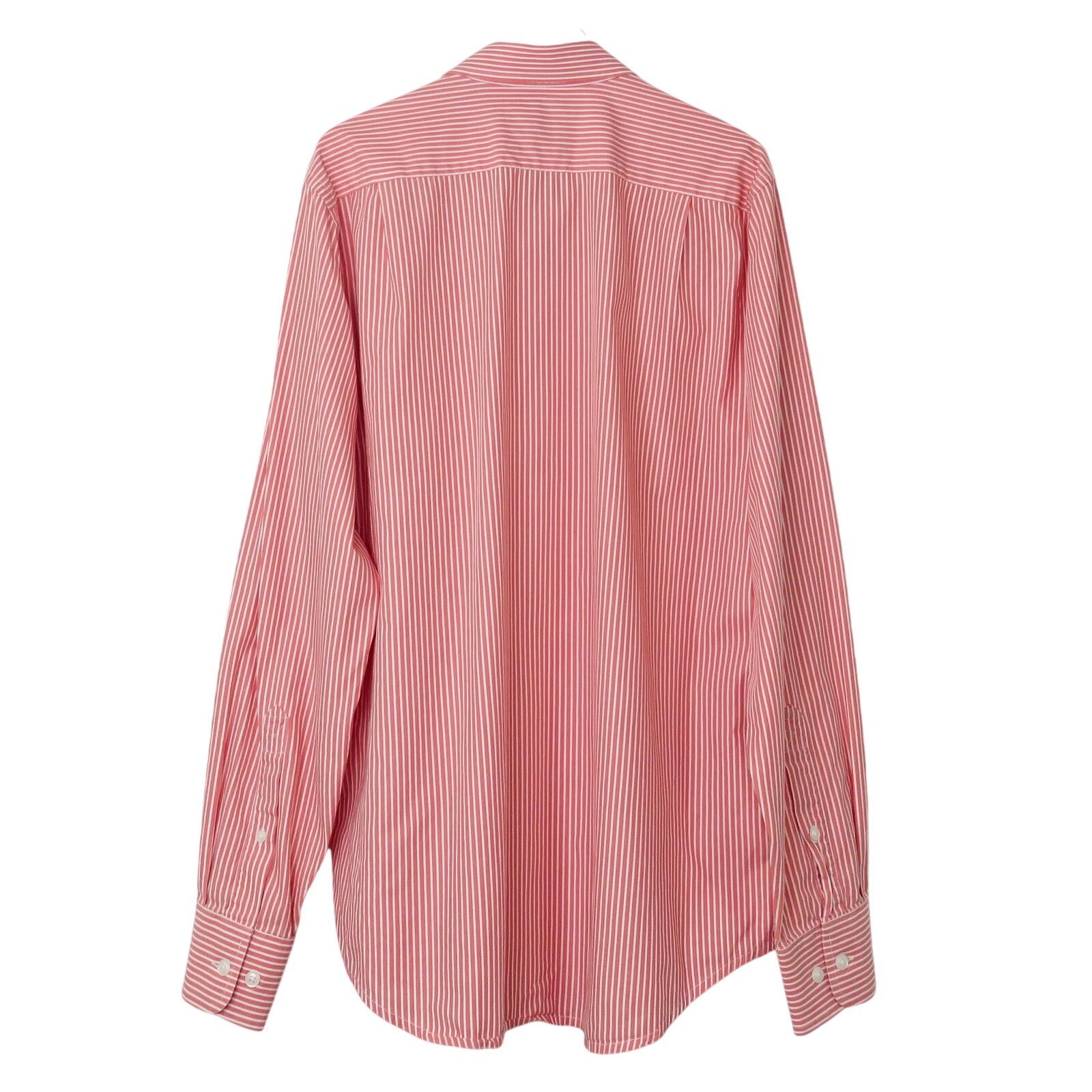 L.L. Bean L.L. Bean Trim Fit Pink Striped Button Down Shirt Medium Size US M / EU 48-50 / 2 - 2 Thumbnail
