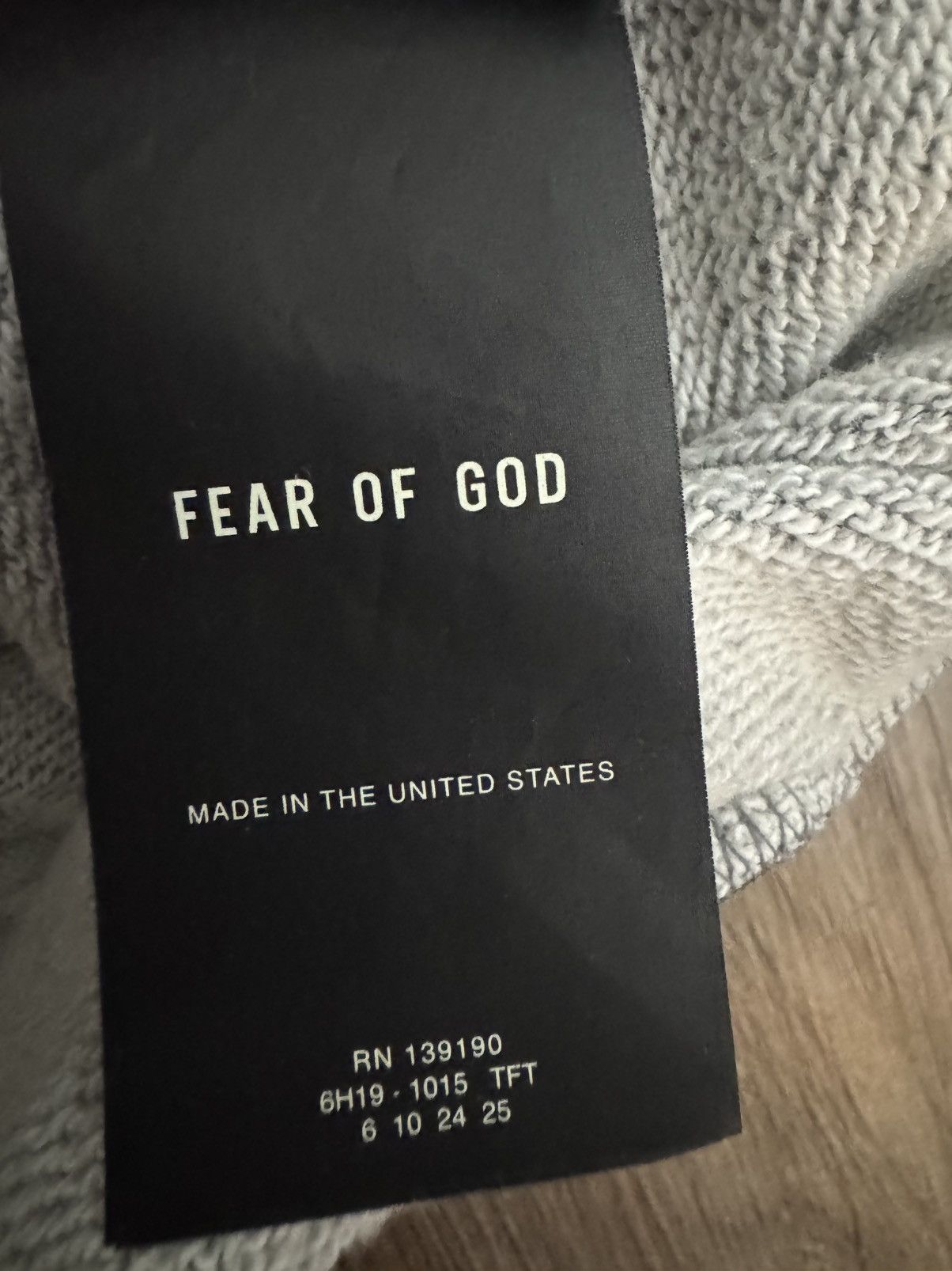 Fear of God Fear of God Sixth Collection Heather Grey Crewneck Size US L / EU 52-54 / 3 - 13 Thumbnail