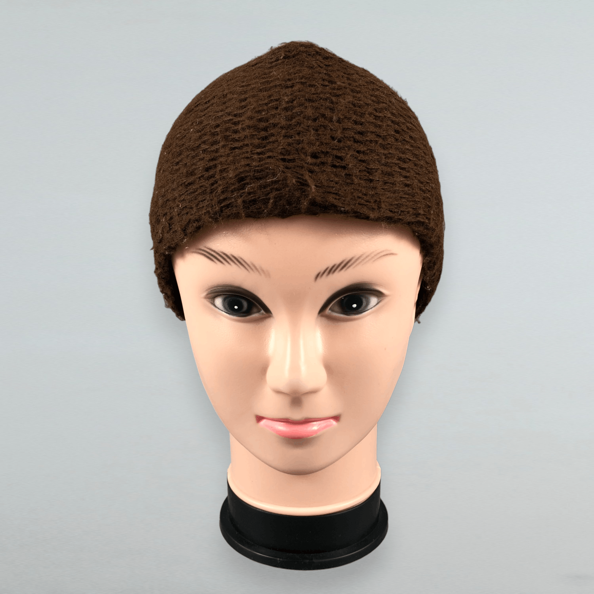 Japanese Brand × Vintage Vintage Crochet Plain Beanie Size ONE SIZE - 1 Thumbnail