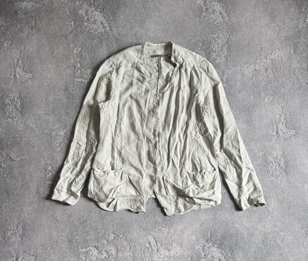 Transit Transit Par such 5size linen button up blazer light jacket Size L / US 10 / IT 46 - 6 Thumbnail
