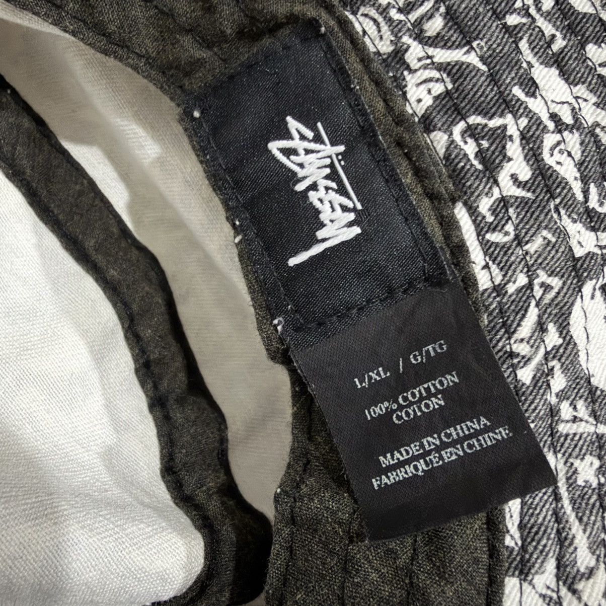 Stussy STUSSY VINTAGE BONES BUCKET HAT Size ONE SIZE - 4 Thumbnail