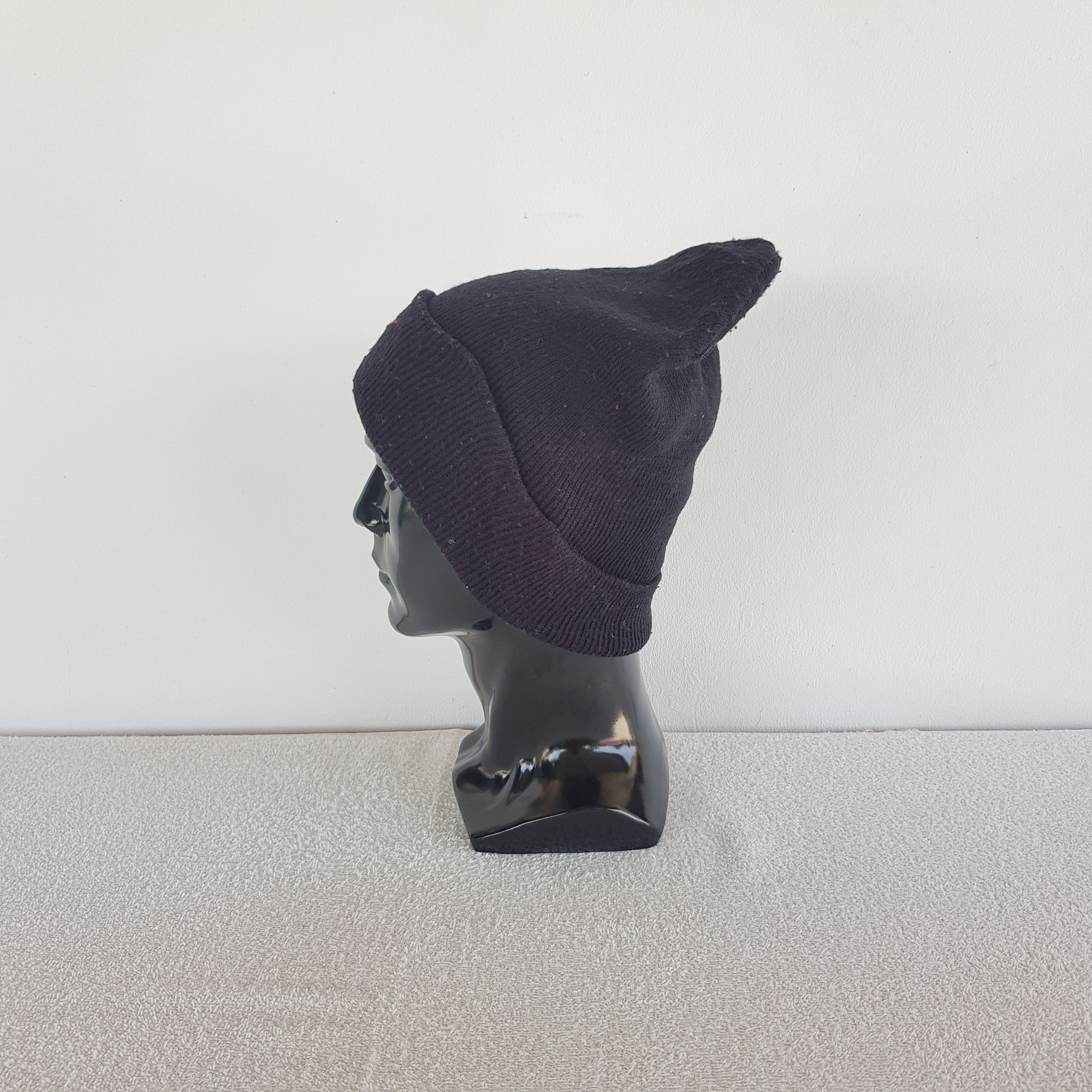 Japanese Brand Vintage 90s Nike Beanie Nike Swoosh Snow Caps Hats. Size ONE SIZE - 4 Thumbnail
