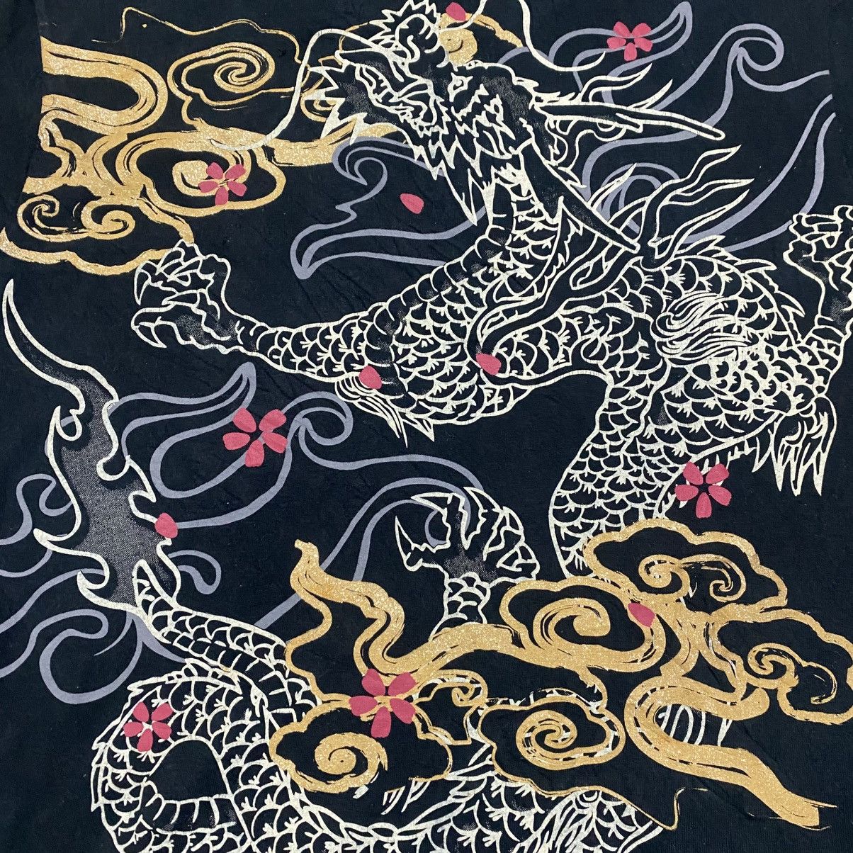 Japanese Brand OBLO Traditional Design Japanese Sukajan Shirt Size US M / EU 48-50 / 2 - 13 Thumbnail