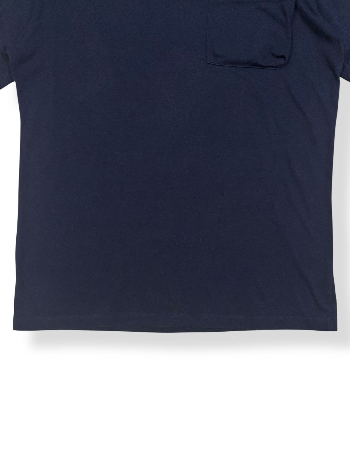 Number (N)ine Vintage Number (N)ine Denim Plain Dark Navy Pocket T-shirt Size US M / EU 48-50 / 2 - 6 Thumbnail