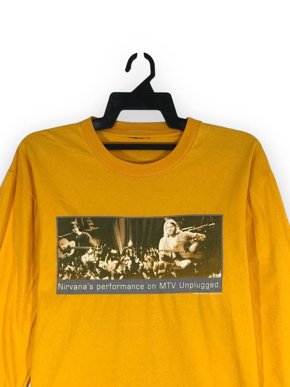 Band Tees vintage 2002 Nirvana kurt cobain unplugged Size US L / EU 52-54 / 3 - 2 Thumbnail
