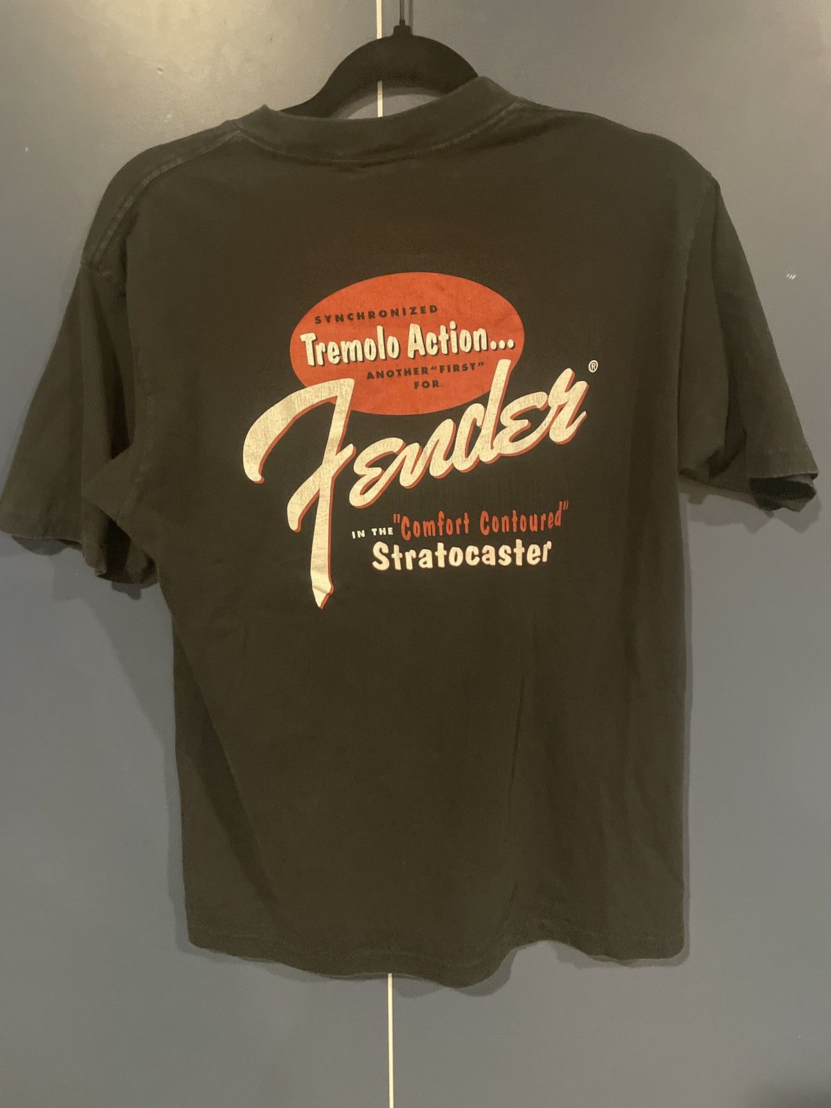 Fender 90’s Fender Guitar Medium Tee Shirt Black Size US M / EU 48-50 / 2 - 4 Thumbnail