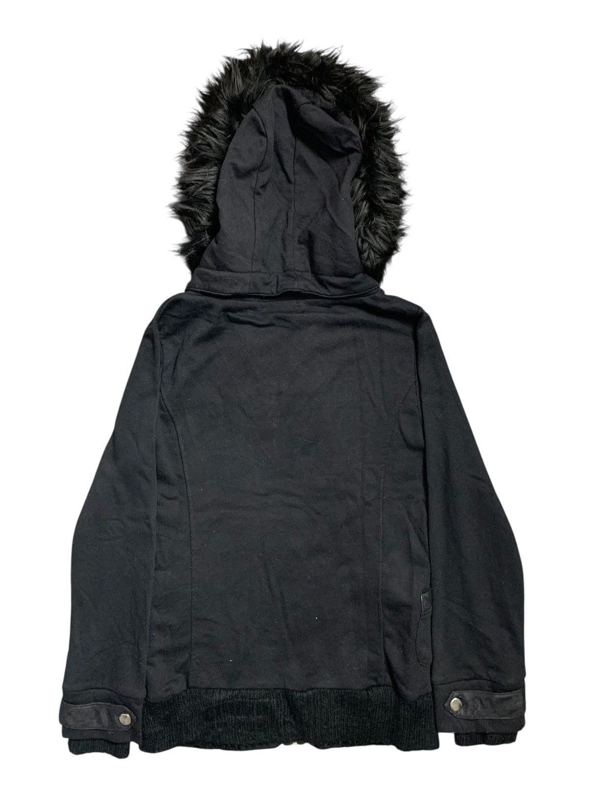 Le Grande Bleu (L.G.B.) SUREVE BLACK FUR ZIP HOODIE BONDAGE IFSIX LGB ISAMU STYLE Size US M / EU 48-50 / 2 - 3 Thumbnail
