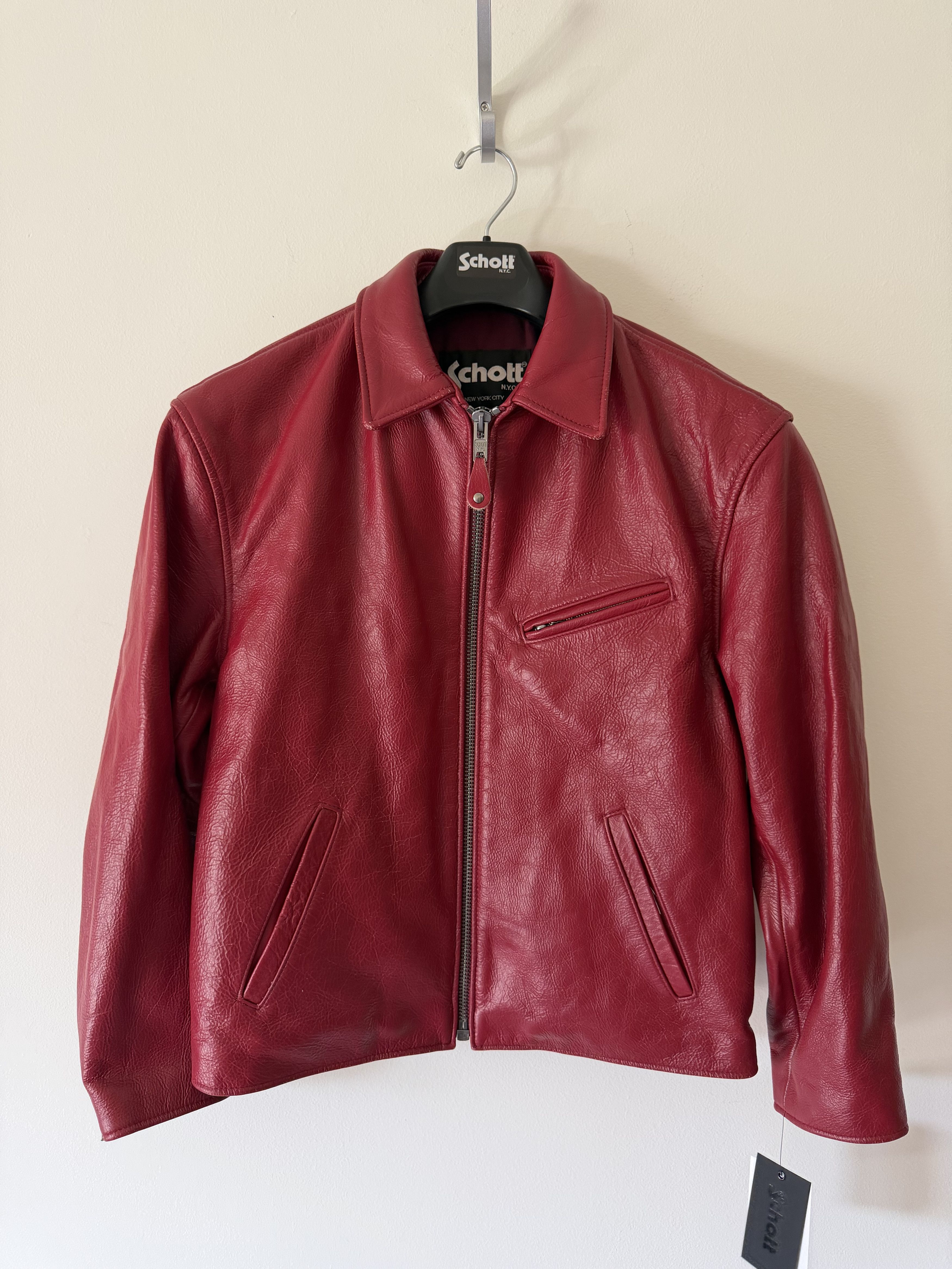 Schott × Supreme Supreme Schott Leather Racer Jacket | Grailed