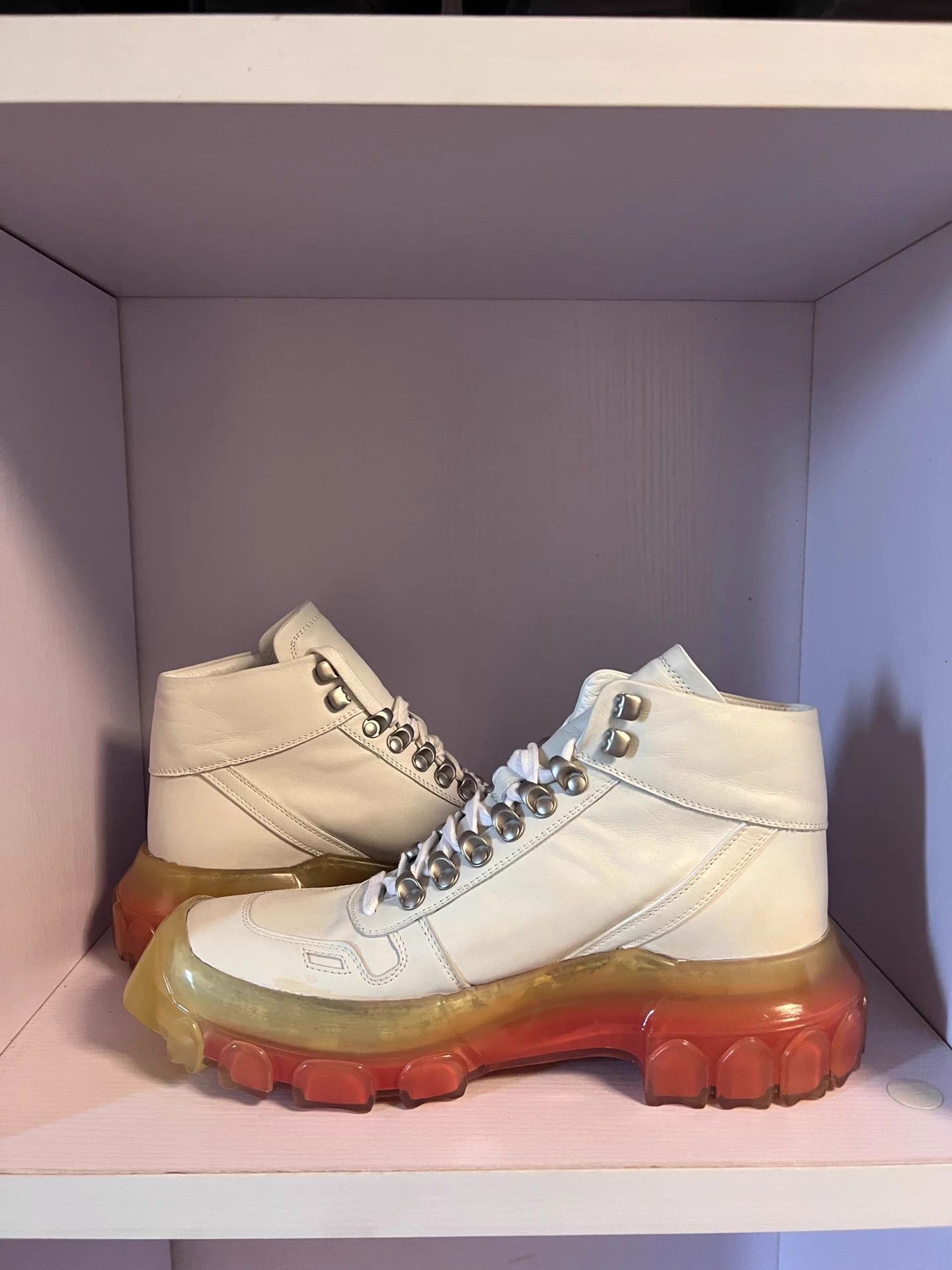 Rick Owens Rickowens Rainbow Leather Military Boots Size US 8 / EU 41 - 5 Thumbnail