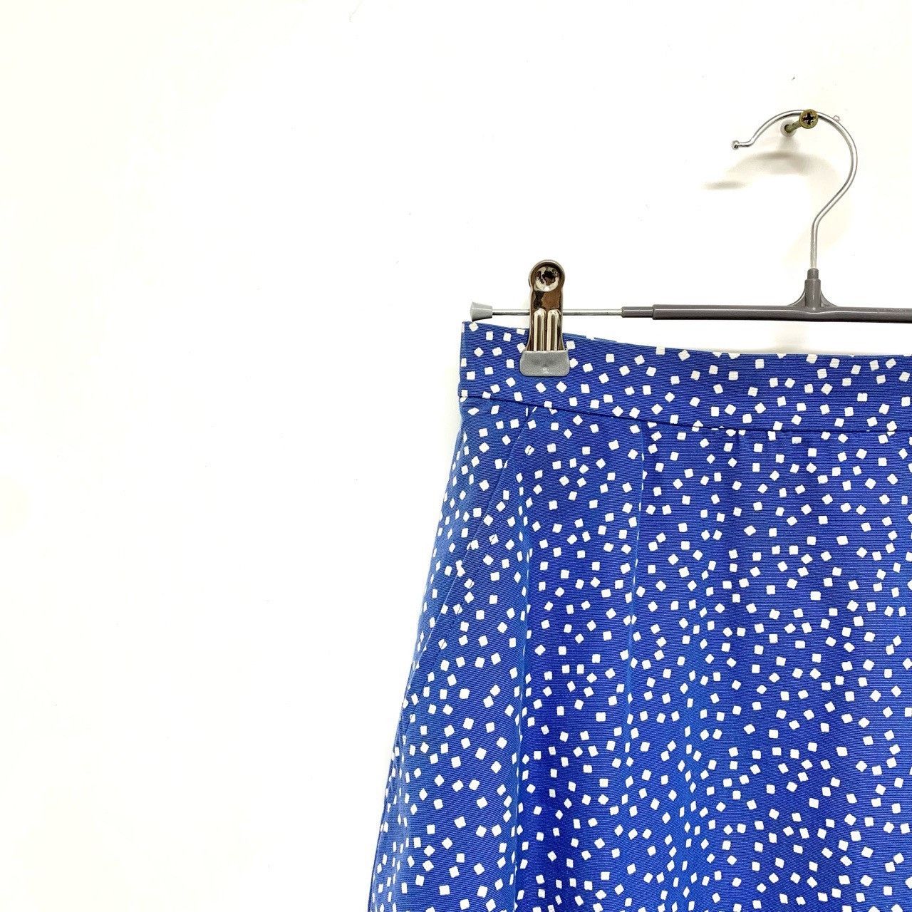 Saint Laurent Paris Saint laurent Blue polka-dot skirt 2501-Nextarrow Size 38" / US 16 / IT 52 - 5 Thumbnail