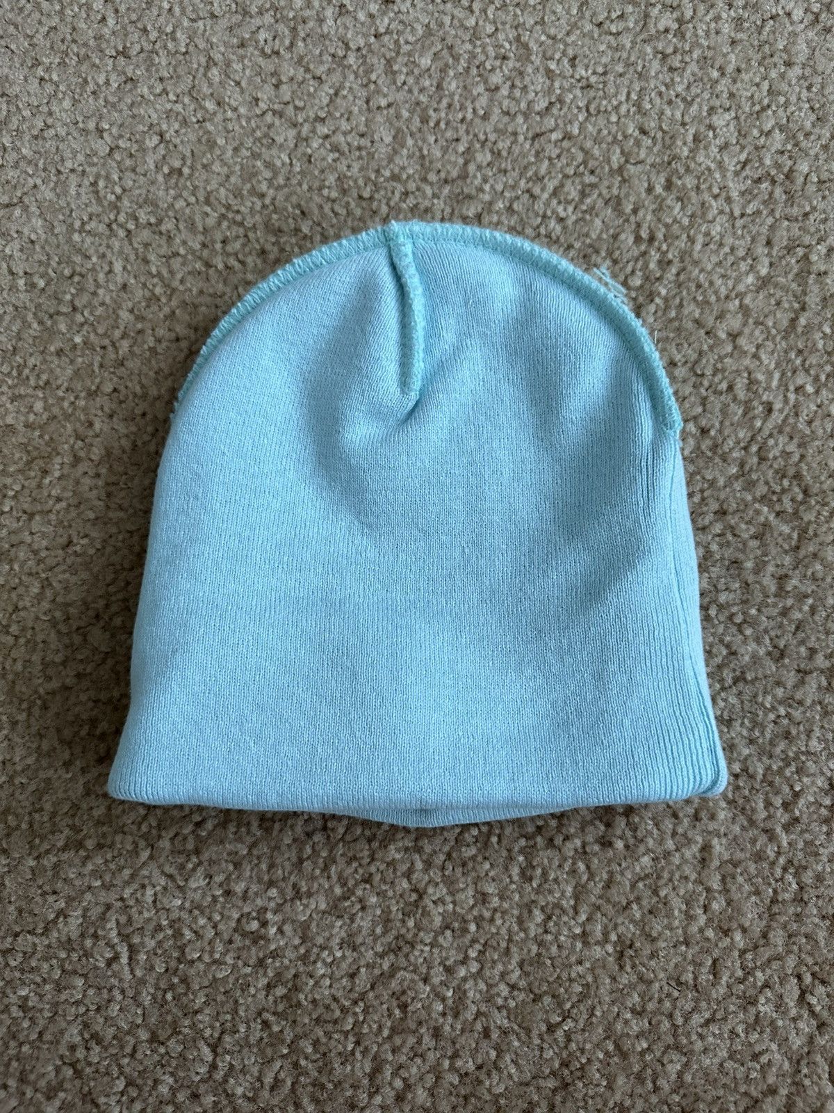 Supreme Supreme Big Logo Beanie Teal Size ONE SIZE - 4 Thumbnail