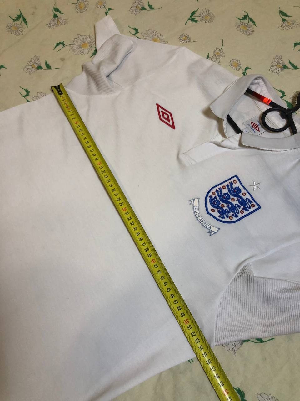 Umbro ENGLAND TEAM JERSEY HOME FOOTBALL SOCCER SHIRT Size US M / EU 48-50 / 2 - 12 Thumbnail