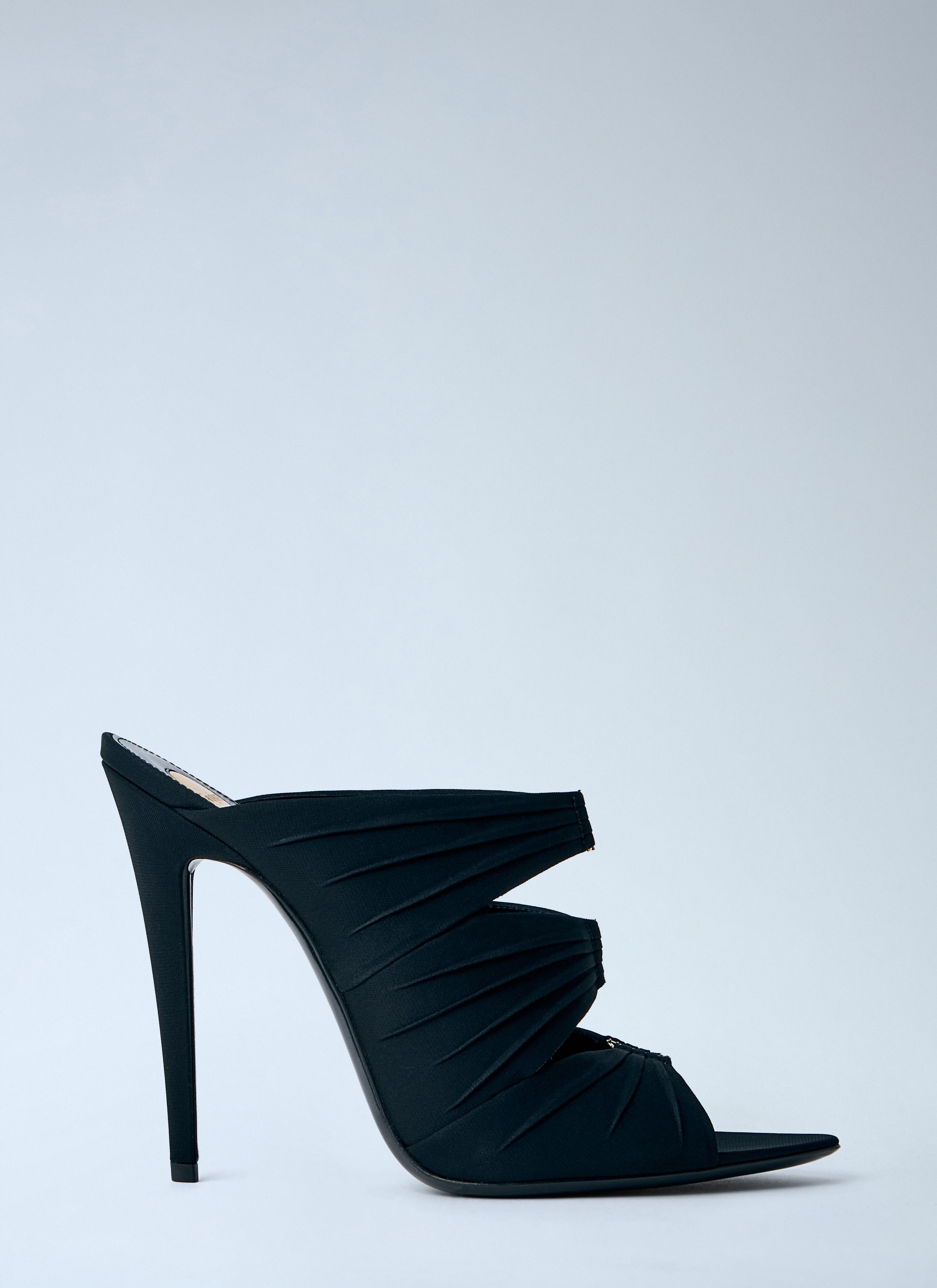 Saint Laurent Paris Emilie Mules Sandals Size US 11 / IT 41 - 1 Thumbnail
