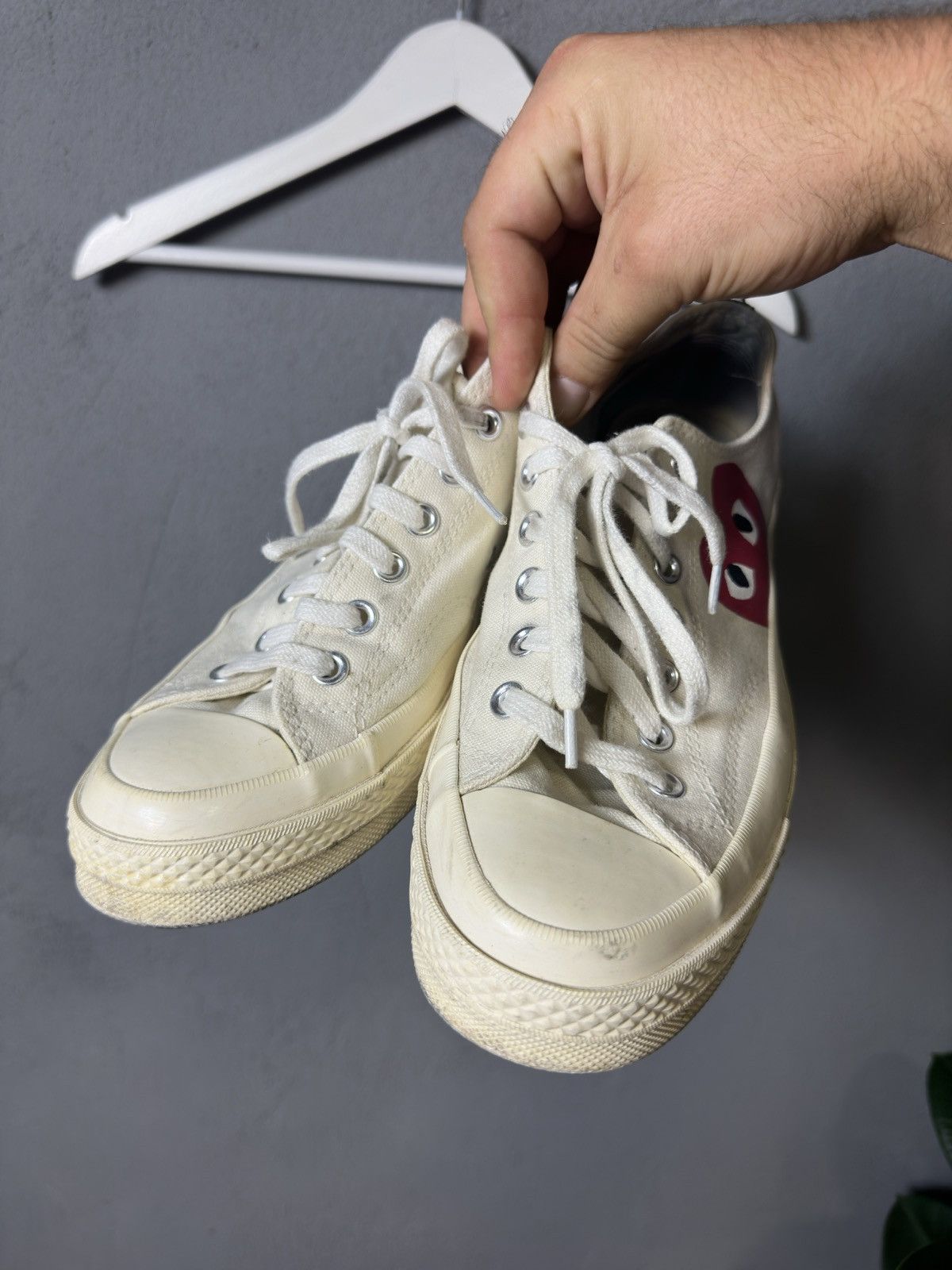 Comme des Garcons × Converse Converse PLAY Comme Des Garconc Canvas Chuck 70s Size US 9 / EU 42 - 2 Thumbnail