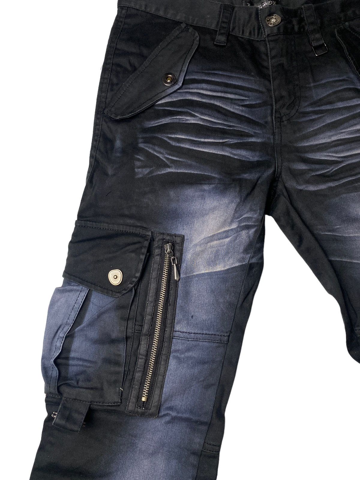 If Six Was Nine Lowbox Flared Dyed Cargo Pants Size US 30 / EU 46 - 4 Thumbnail
