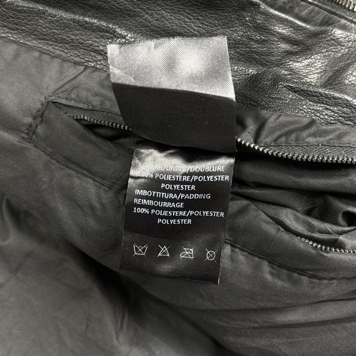 Neil Barrett Archive Neil Barrett - Riri Zips Wrinkled Leather Jacket Size US M / EU 48-50 / 2 - 11 Thumbnail
