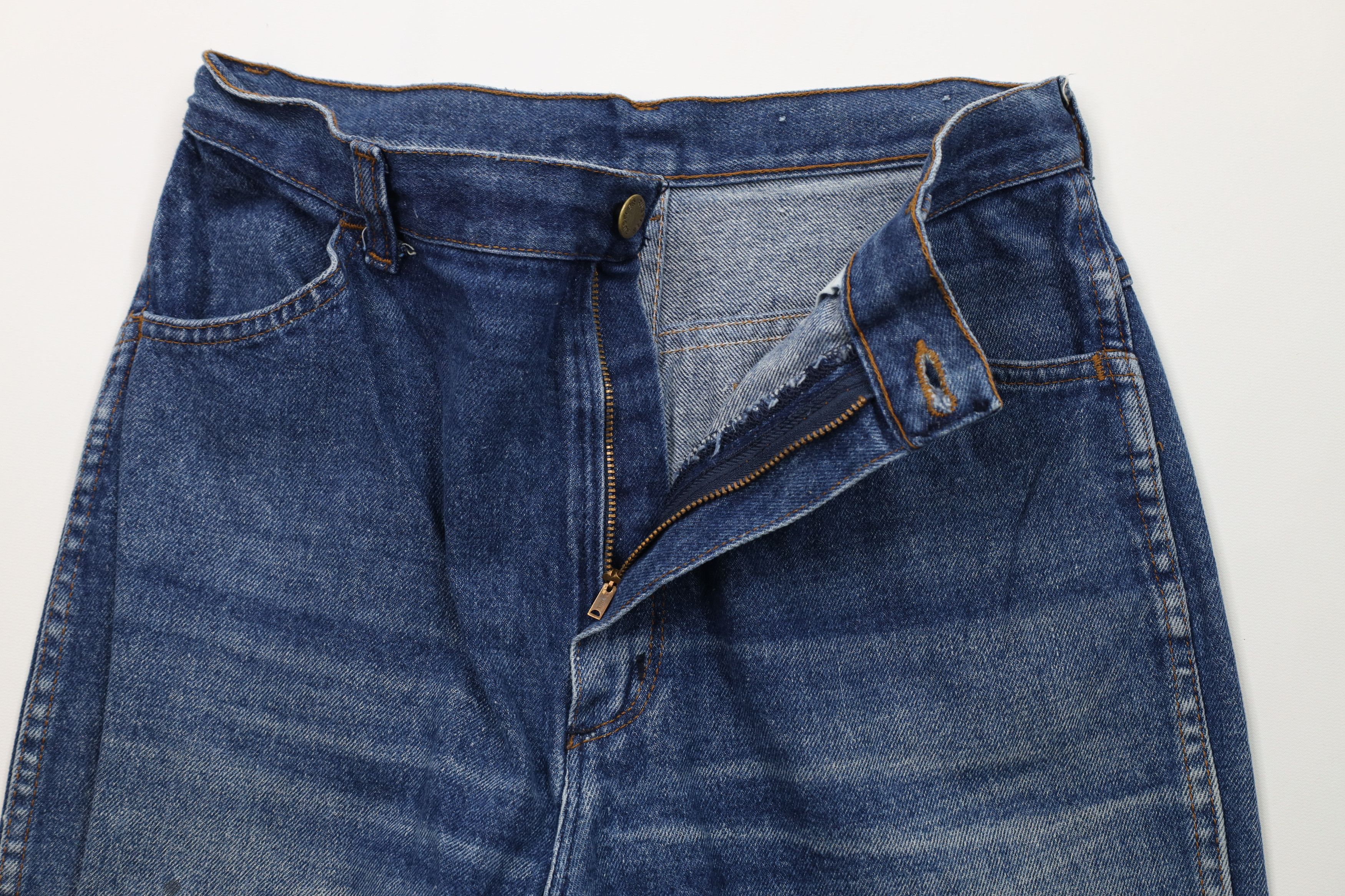 Vintage Vintage 80s 90s Streetwear Western Straight Leg Jeans Size 34" / US 12 / IT 48 - 8 Thumbnail