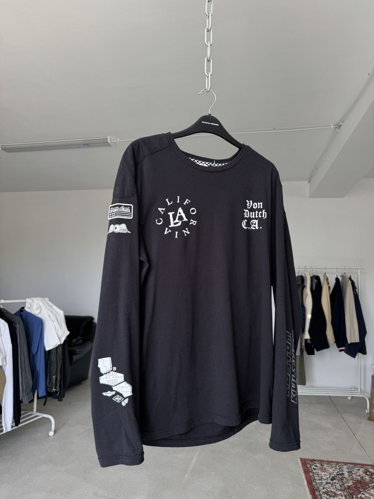 Hysteric Glamour Von Dutch Hysteric Longsleeve Black Size US L / EU 52-54 / 3 - 4 Thumbnail