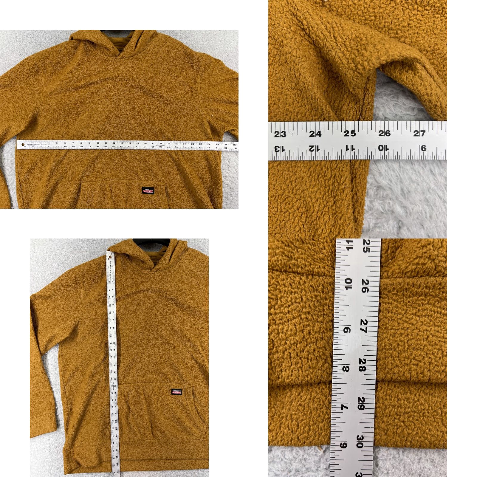Dickies Dickies Sweater Mens 2XL Brown 100% Polyester Sherpa Hooded Kangaroo Pocket Size US XXL / EU 58 / 5 - 8 Thumbnail