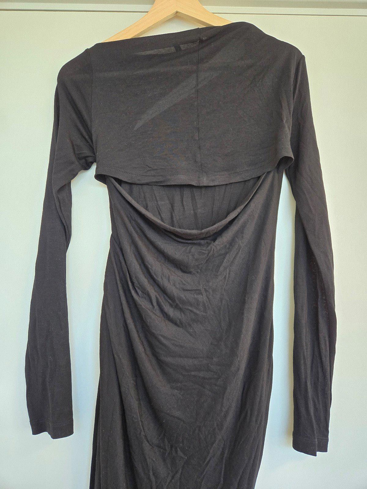Helmut Lang Helmut Lang Asymetrical Scala Long Sleeve Cutout Dress Sz S Size S / US 4 / IT 40 - 5 Thumbnail