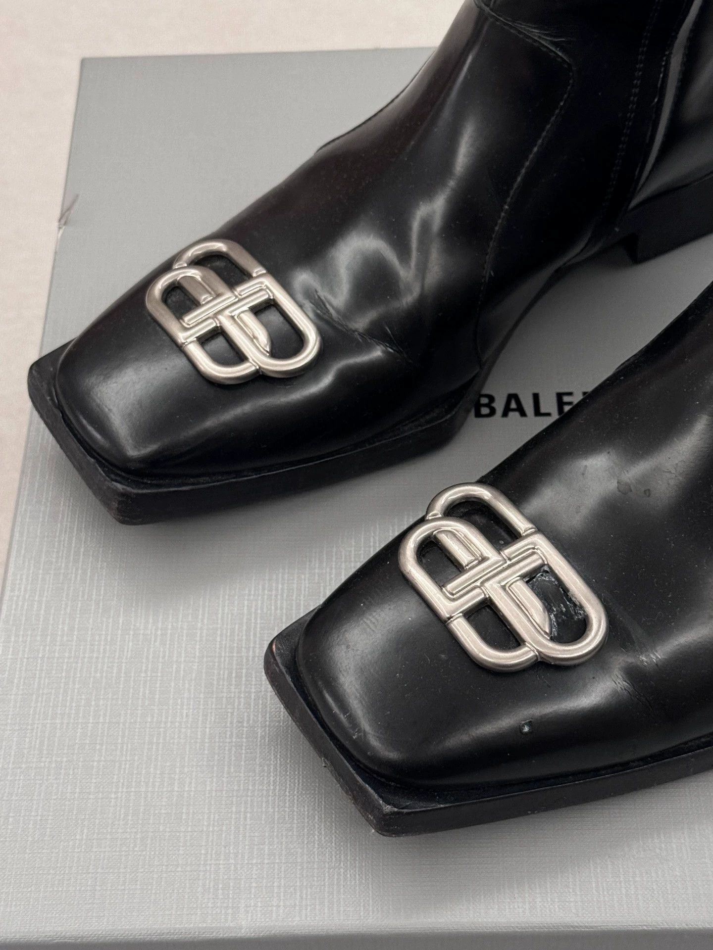 Balenciaga Balenciaga 19ss Reinforced Lock Boot 40 (1.5 up) good price Size US 9 / IT 39 - 3 Thumbnail
