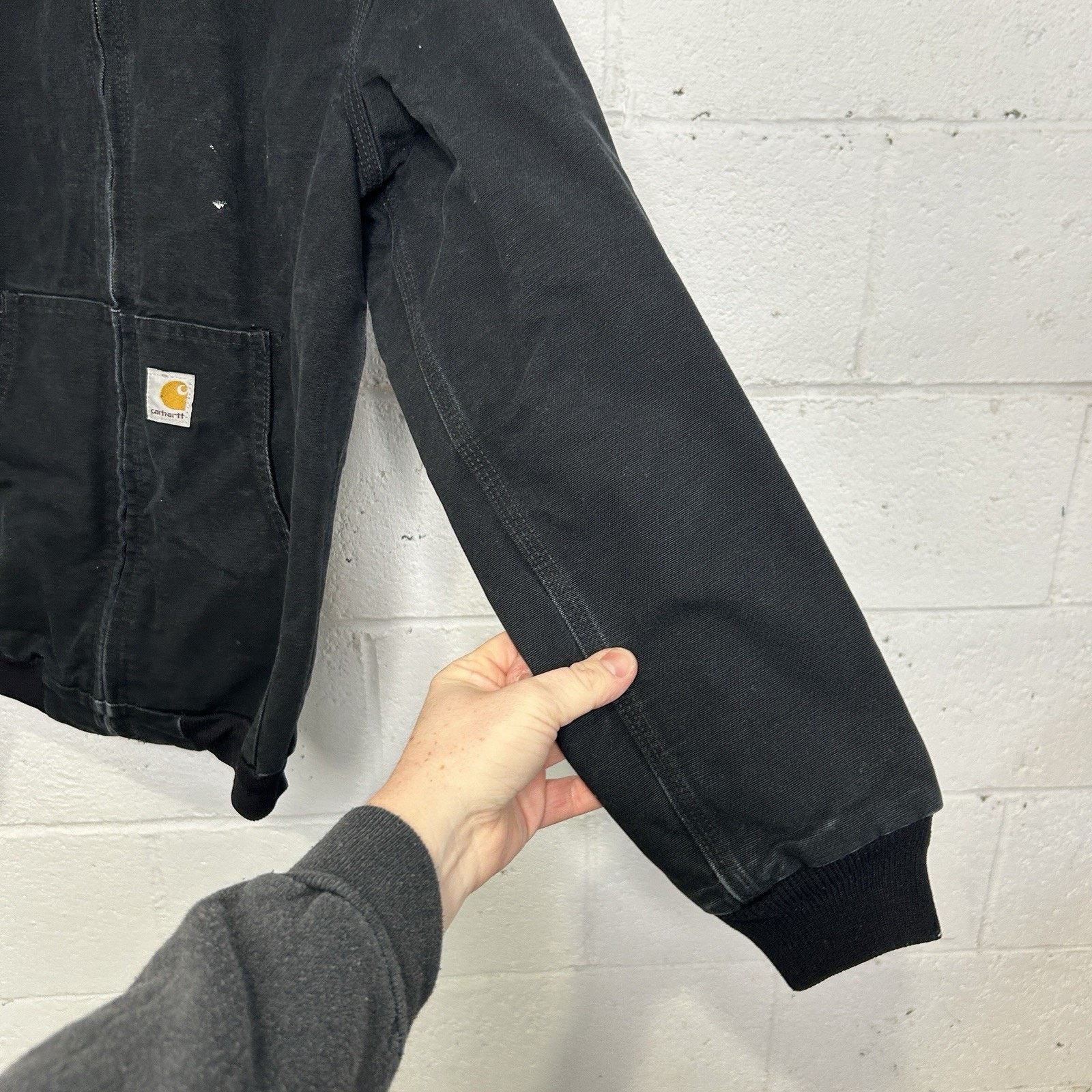 Carhartt Vintage Carhartt Fleece-Lined Hooded Active Jacket “Black” Size S / US 4 / IT 40 - 6 Thumbnail