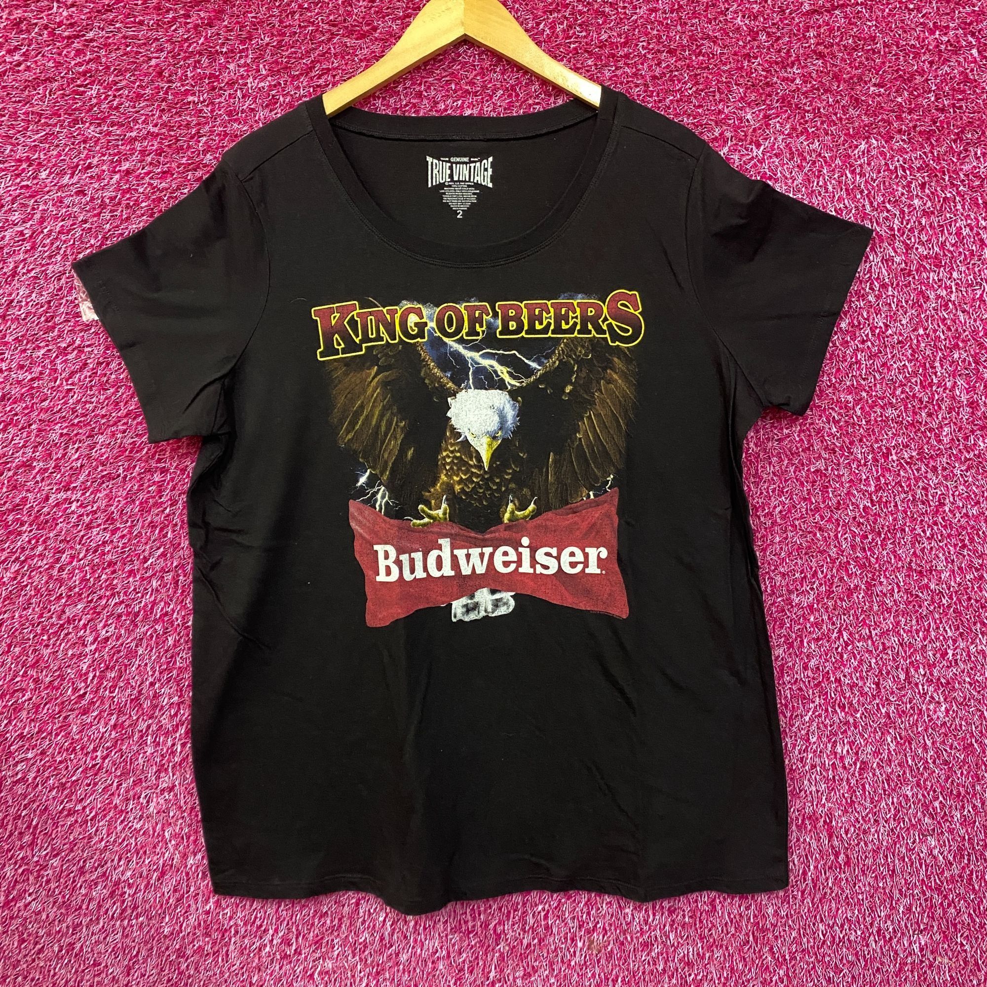 Budweiser Budweiser King Of Beers T-Shirt 2XL Size US XXL / EU 58 / 5 - 1 Thumbnail
