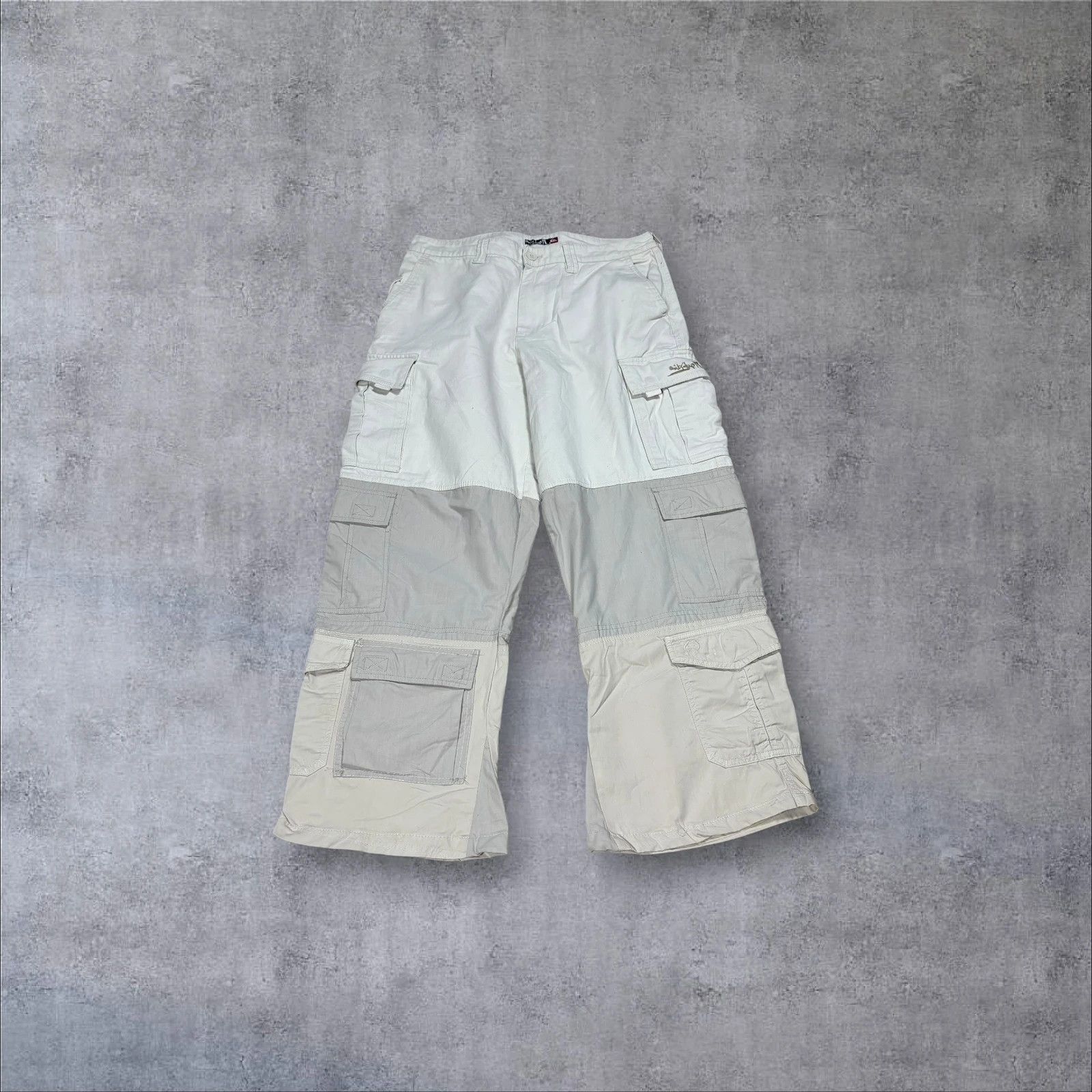 Japanese Brand Quiksilver Cargo Pants W32 Beige Size US 34 / EU 50 - 1 Thumbnail