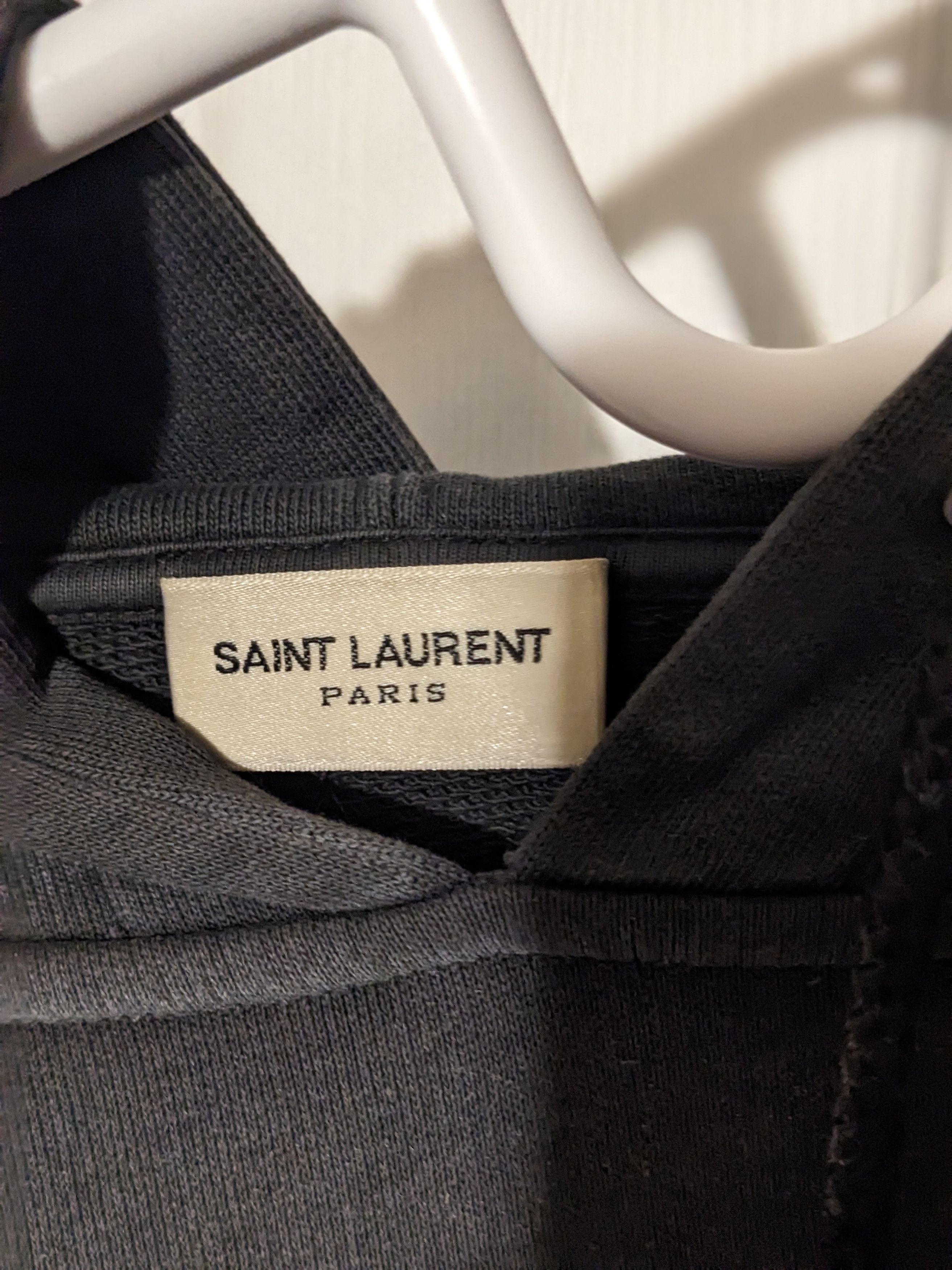 Saint Laurent Paris Love Me Forever hoodie Size US M / EU 48-50 / 2 - 3 Thumbnail