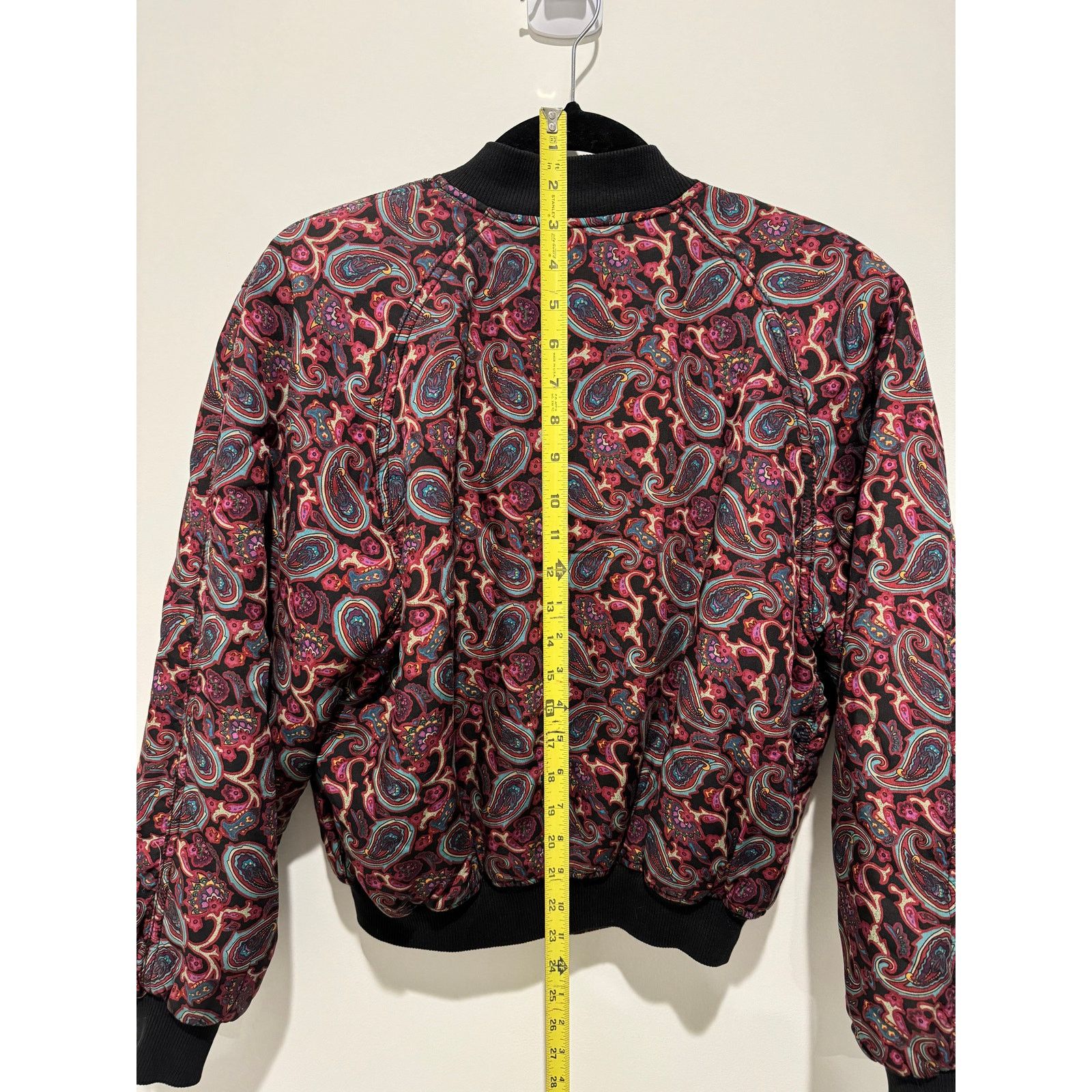 Liz Claiborne Vintage Lizwear Petite Liz Claiborne Paisley Bomber Jacket Size S / US 4 / IT 40 - 6 Thumbnail