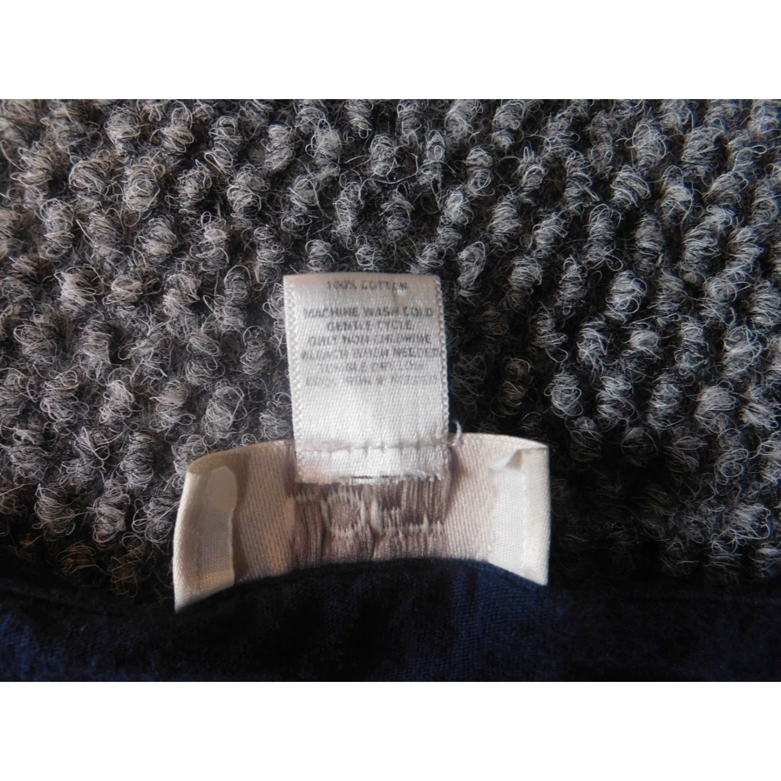 Ann Taylor Loft Ann Taylor Loft Blouse Short Sleeve Round Neck XL Blue Casual Women Regular 100% Cotton Button Pullover Size XL / US 12-14 / IT 48-50 - 5 Thumbnail